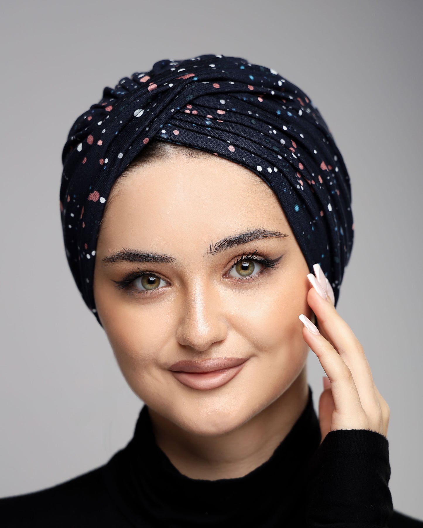 Twisted Printed Pure Cotton Turban