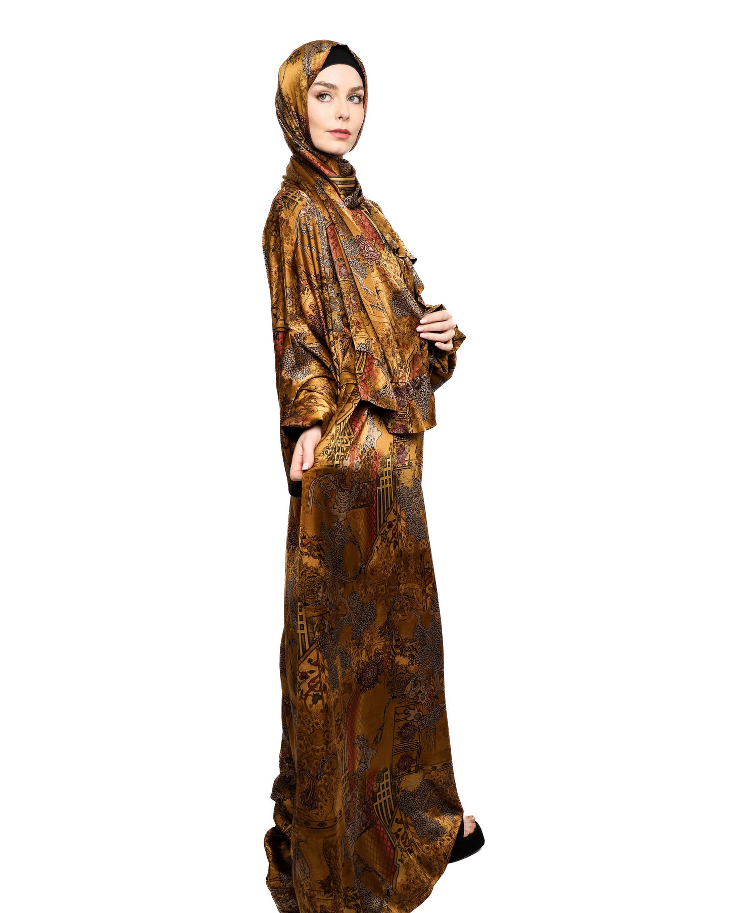 Satin Praying Suits