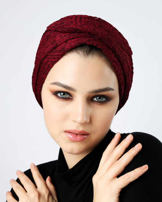 Multiway Lace Turban