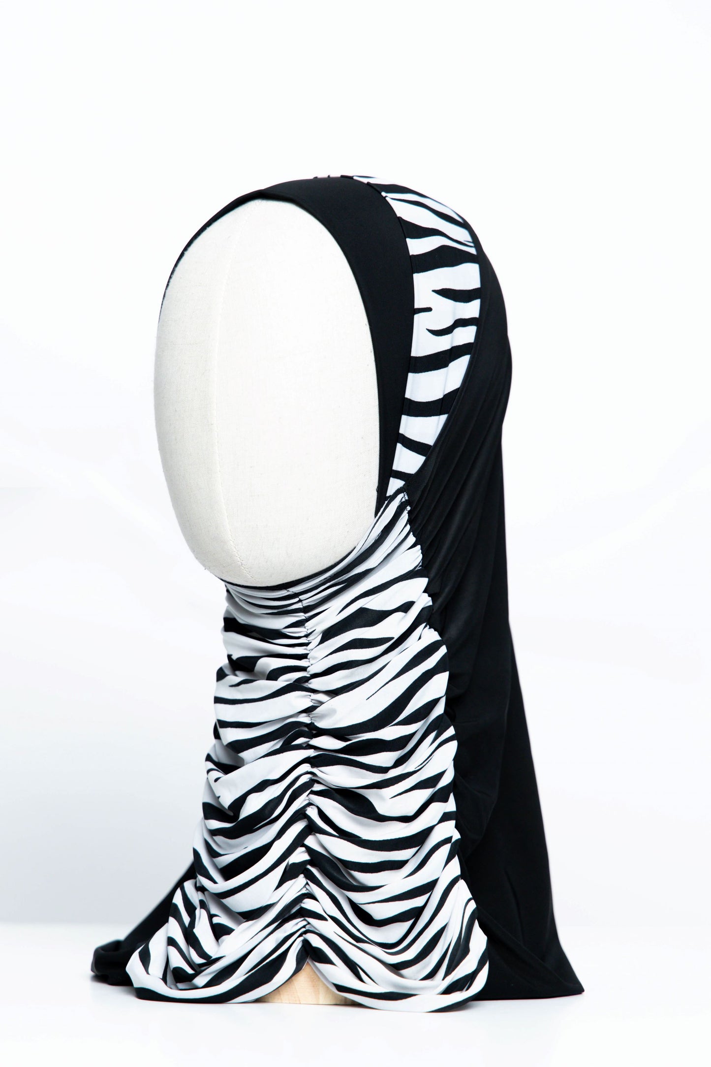 Printed Gathering Ready-made Hijab