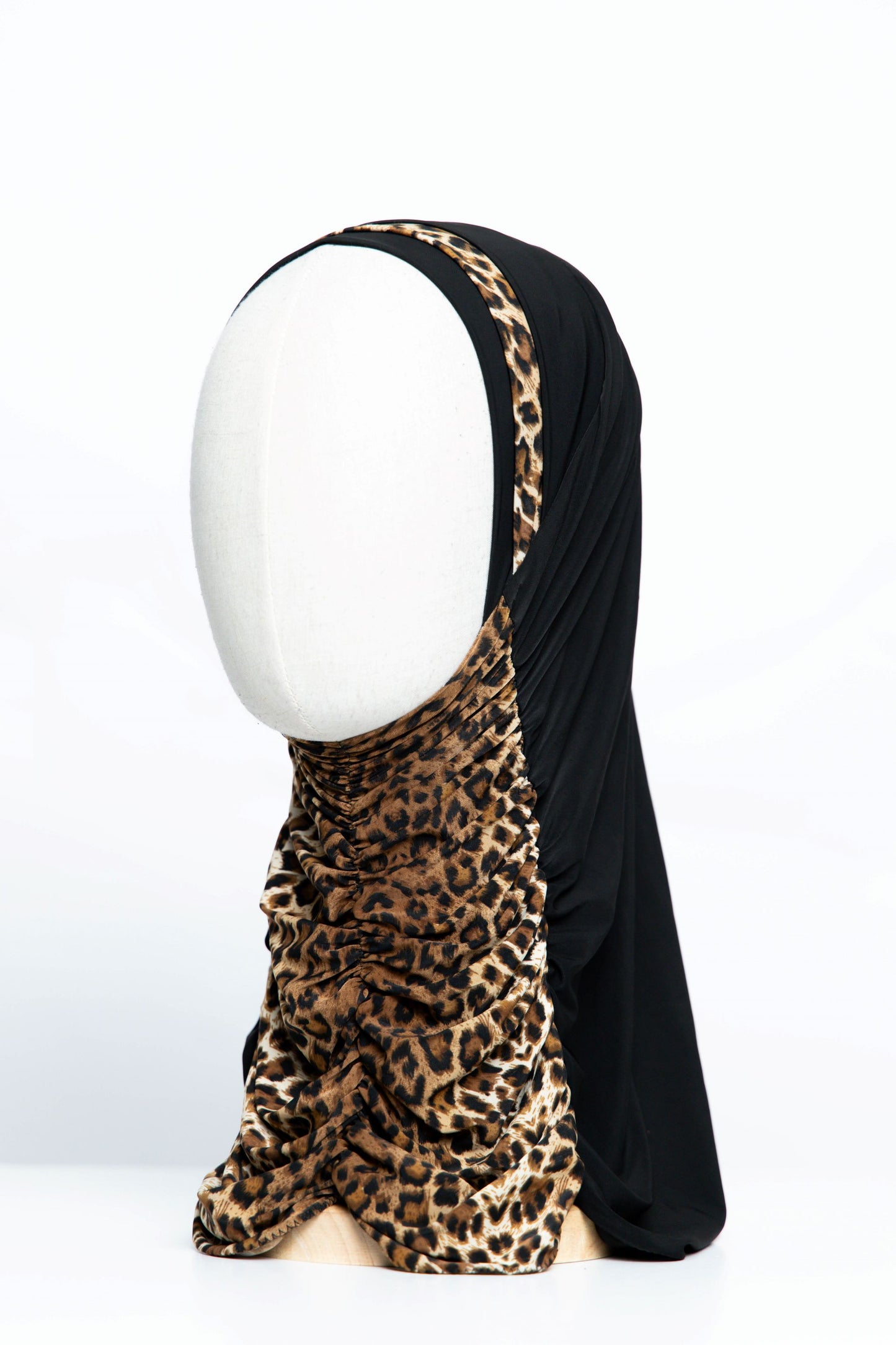 Printed Gathering Ready-made Hijab