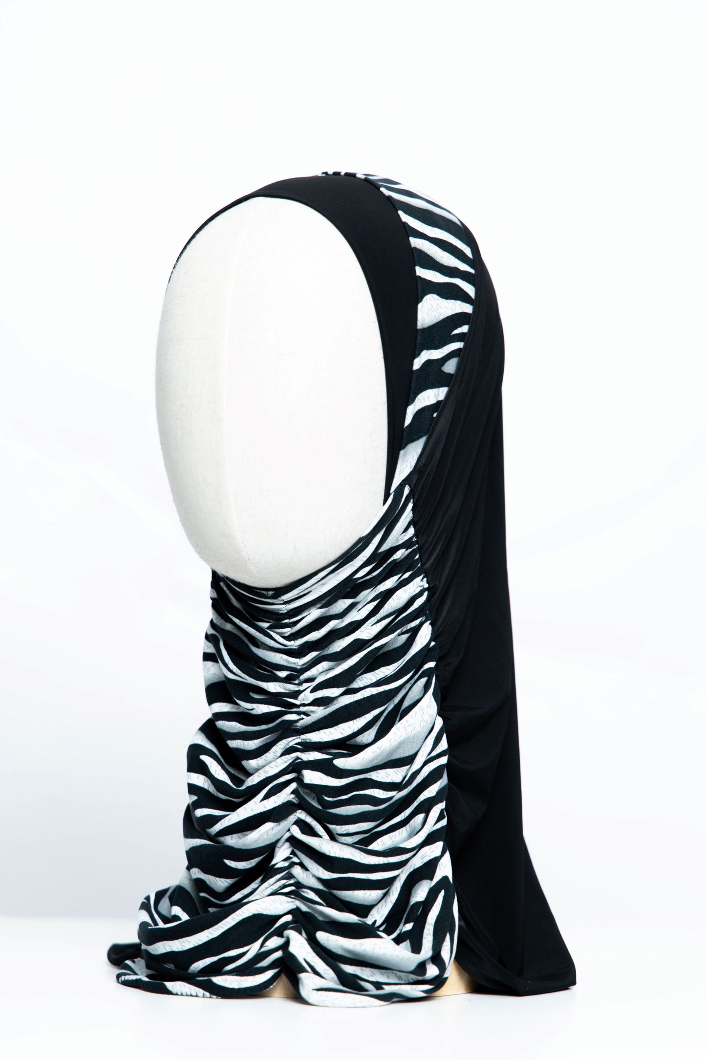 Printed Gathering Ready-made Hijab