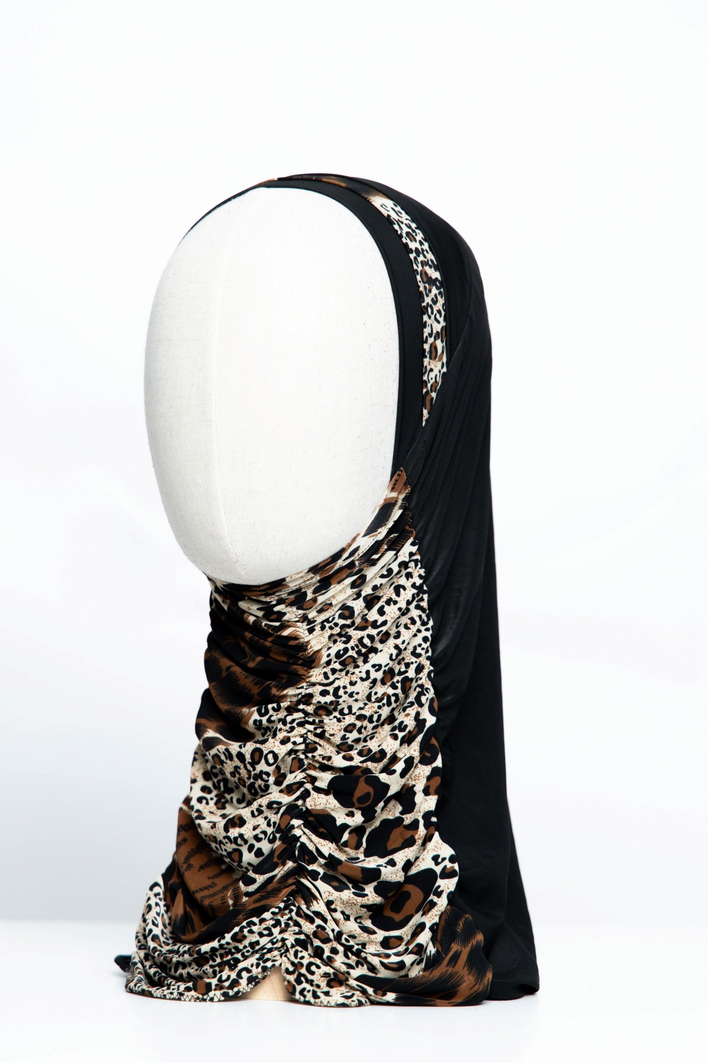 Printed Gathering Ready-made Hijab