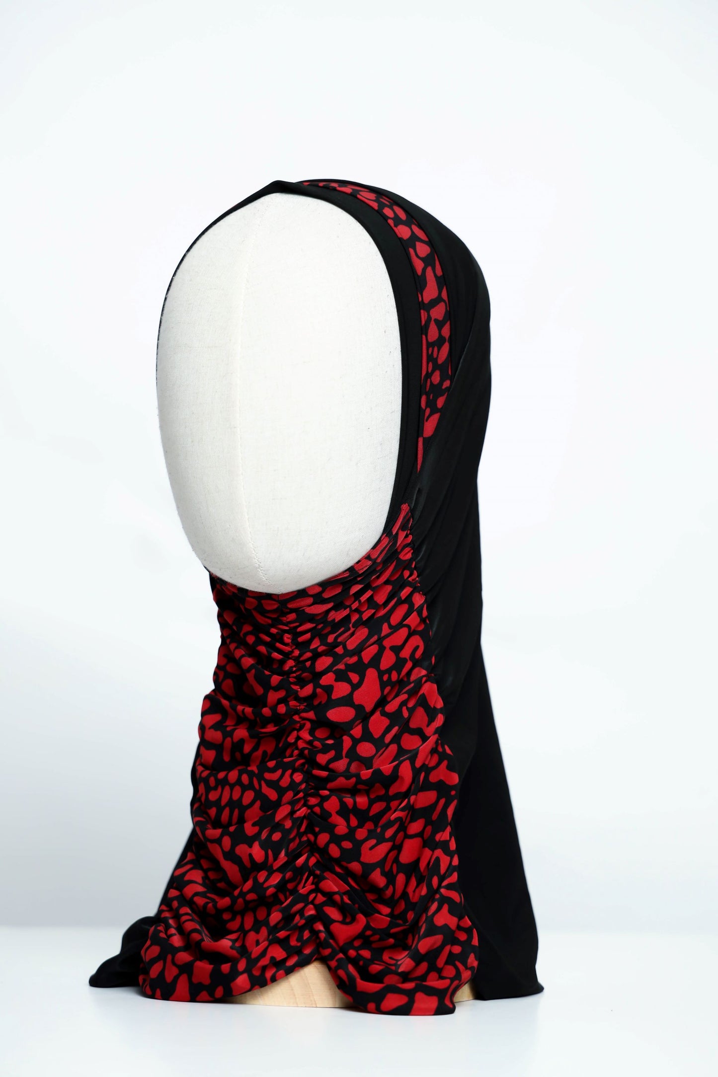 Printed Gathering Ready-made Hijab