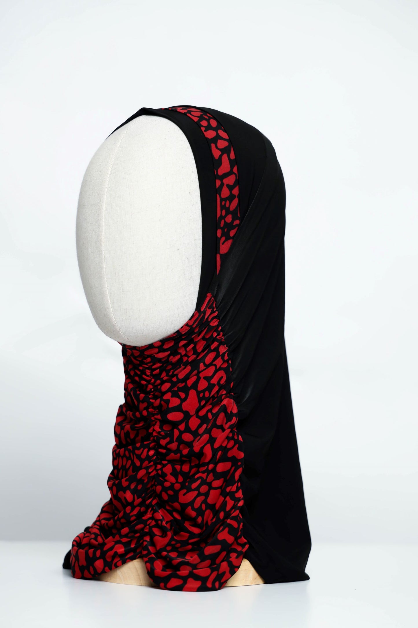 Printed Gathering Ready-made Hijab