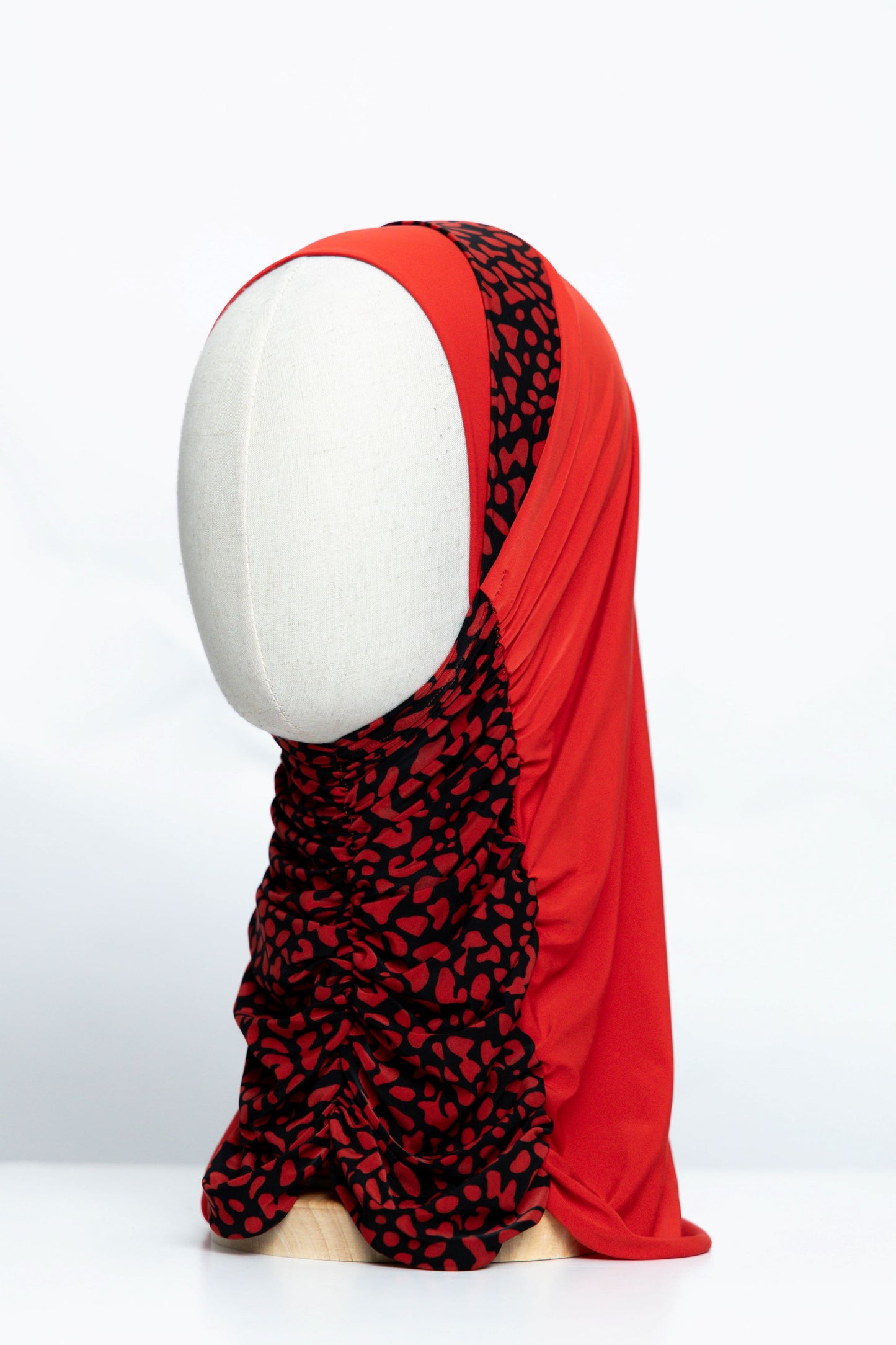 Printed Gathering Ready-made Hijab