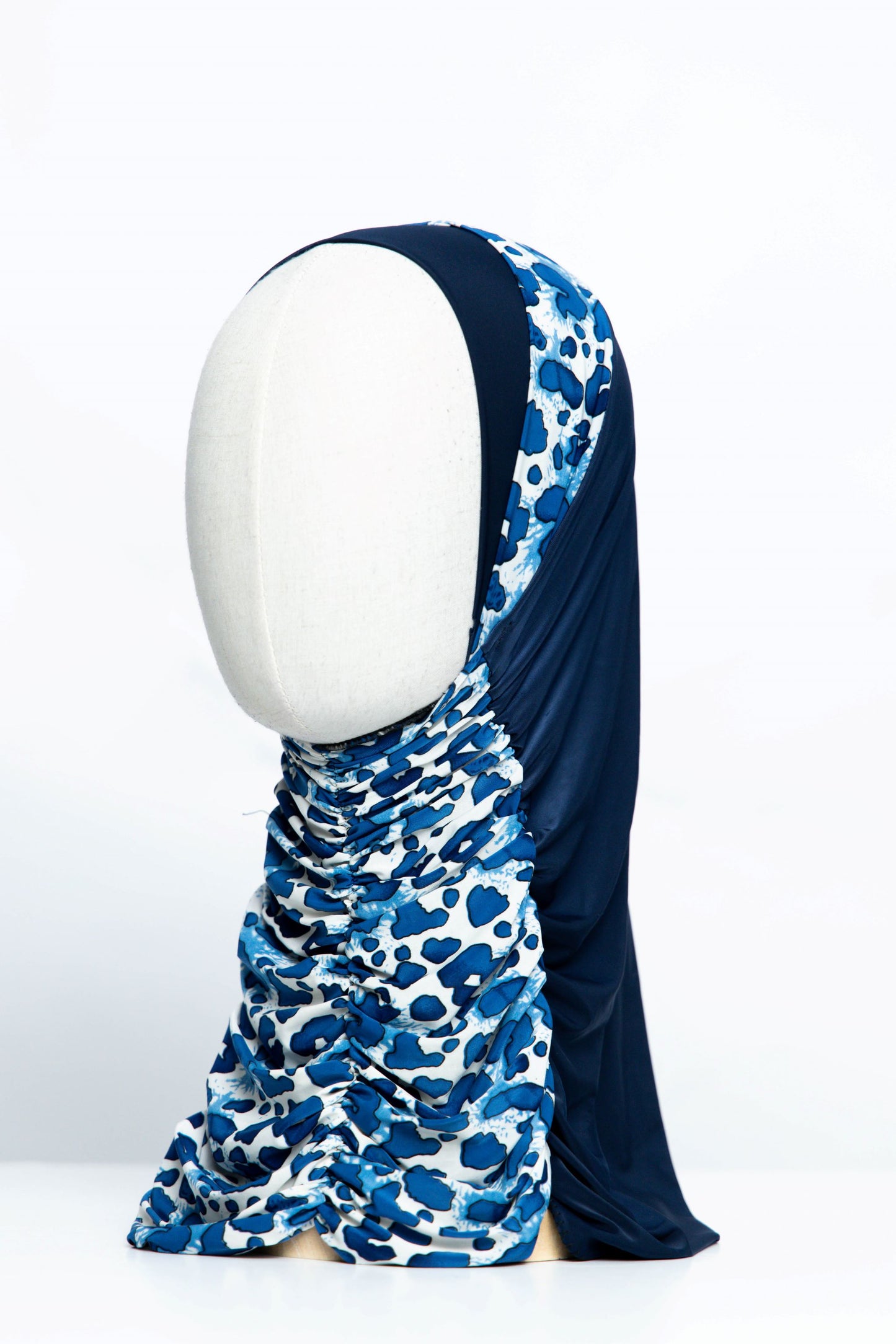 Printed Gathering Ready-made Hijab