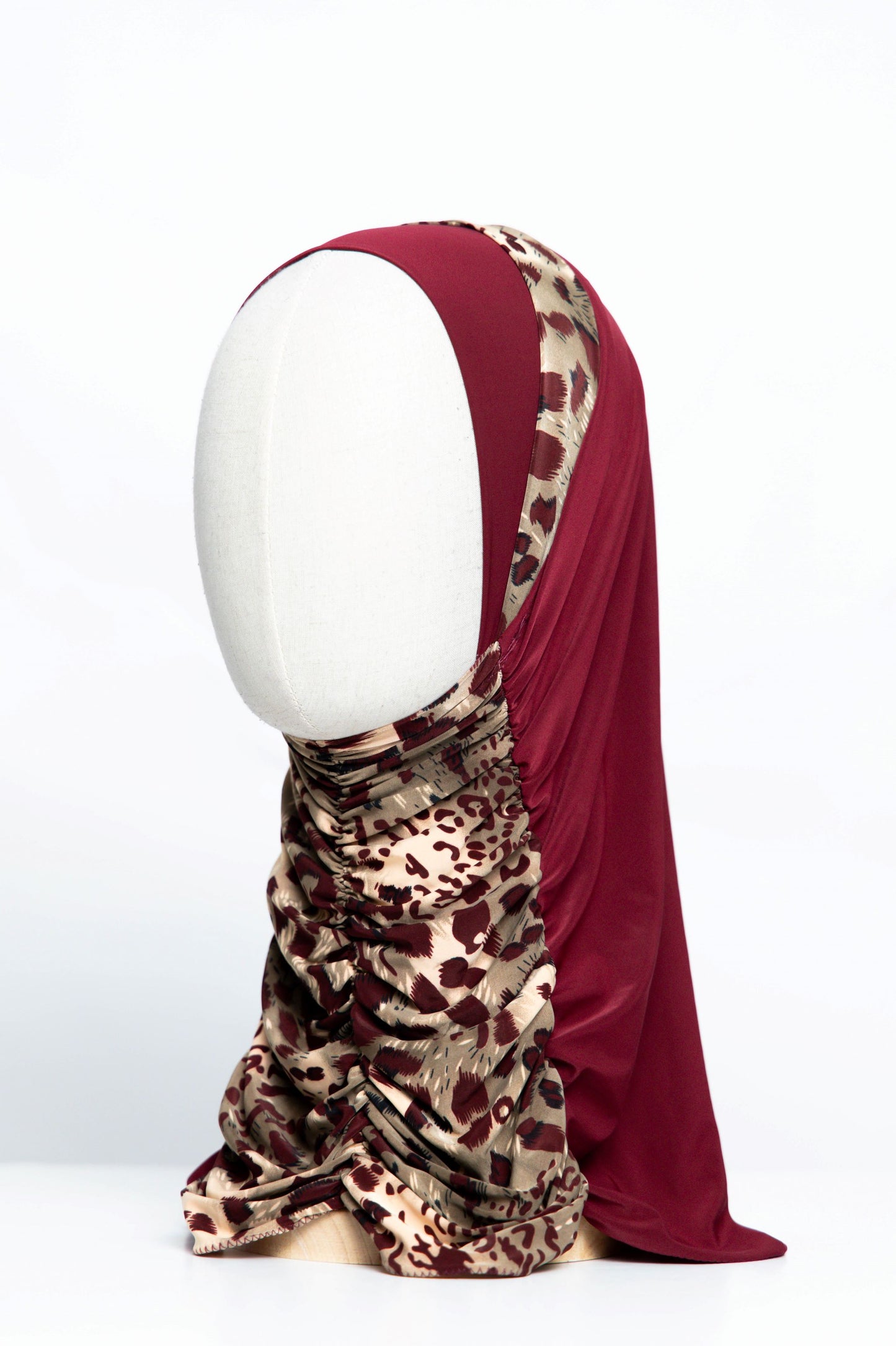 Printed Gathering Ready-made Hijab