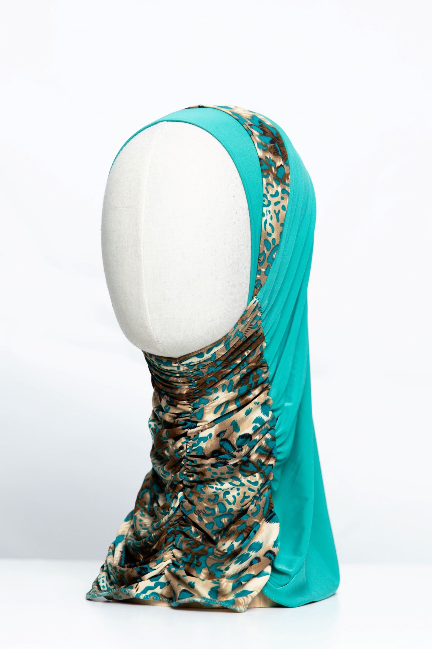 Printed Gathering Ready-made Hijab