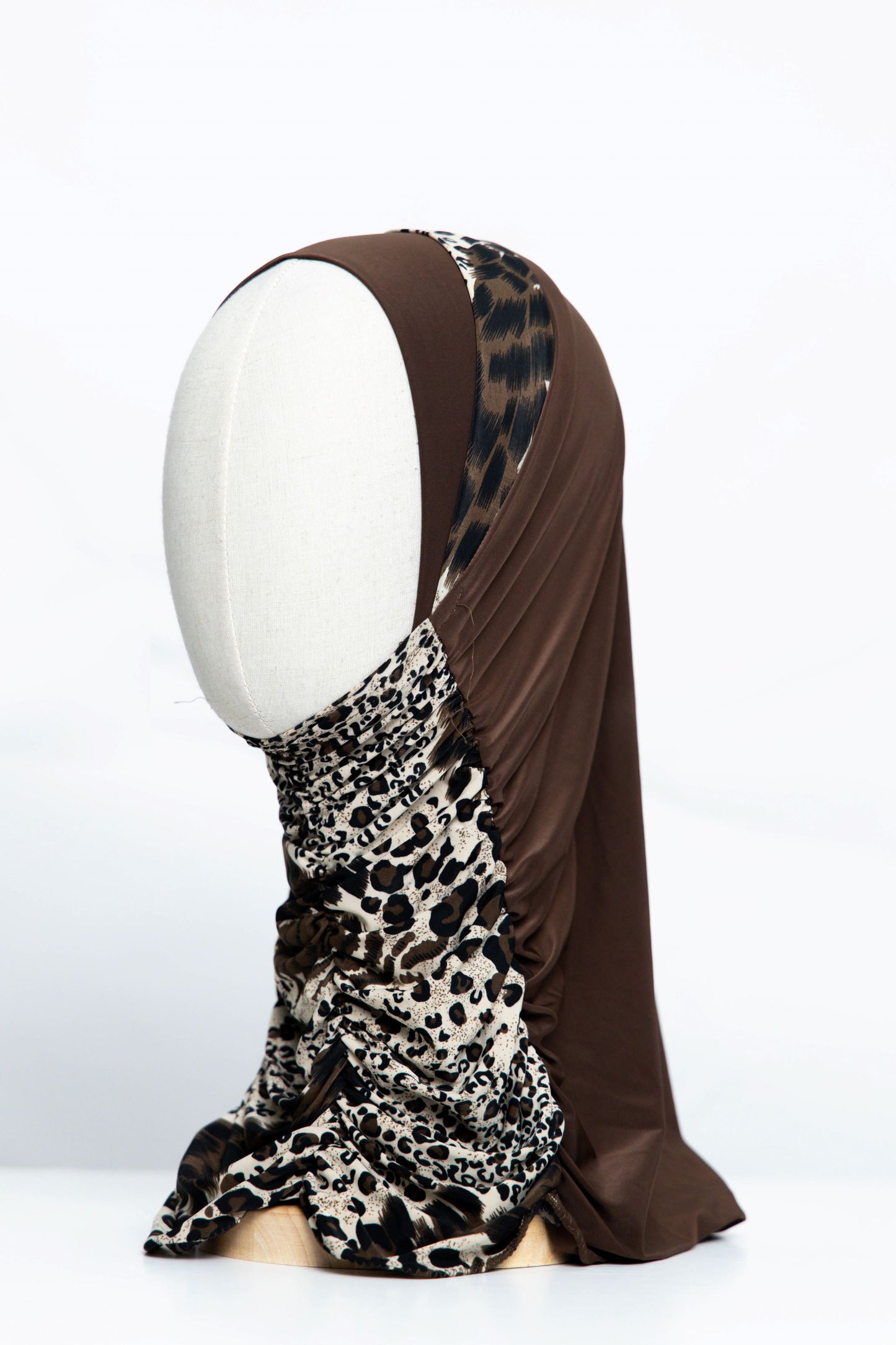 Printed Gathering Ready-made Hijab