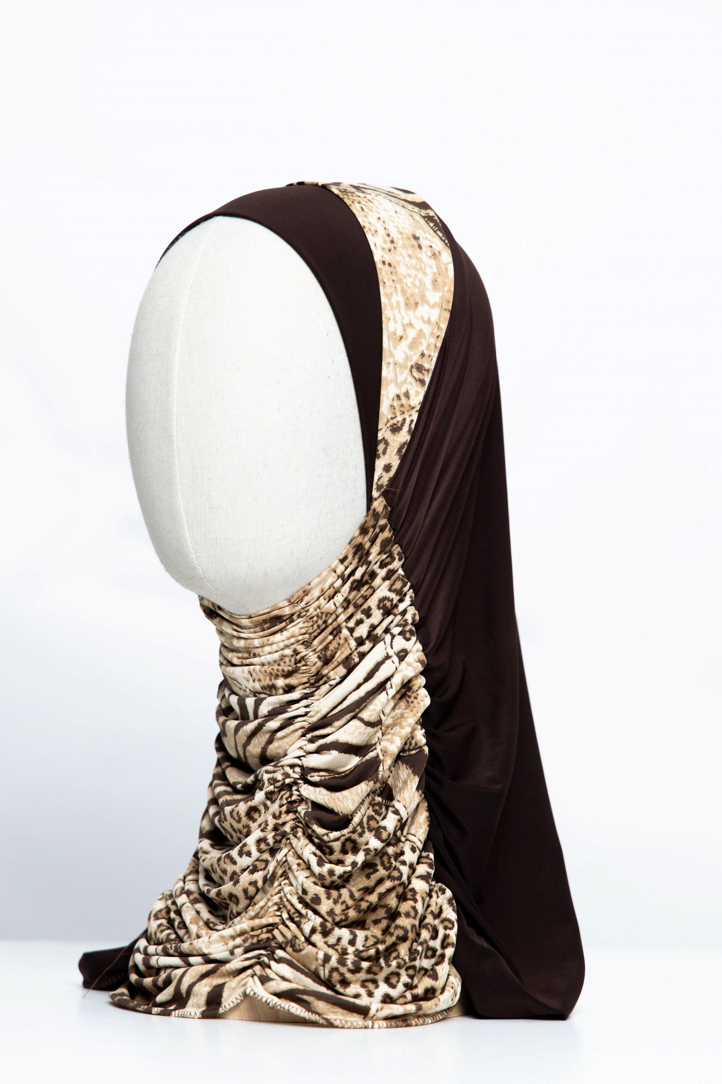 Printed Gathering Ready-made Hijab