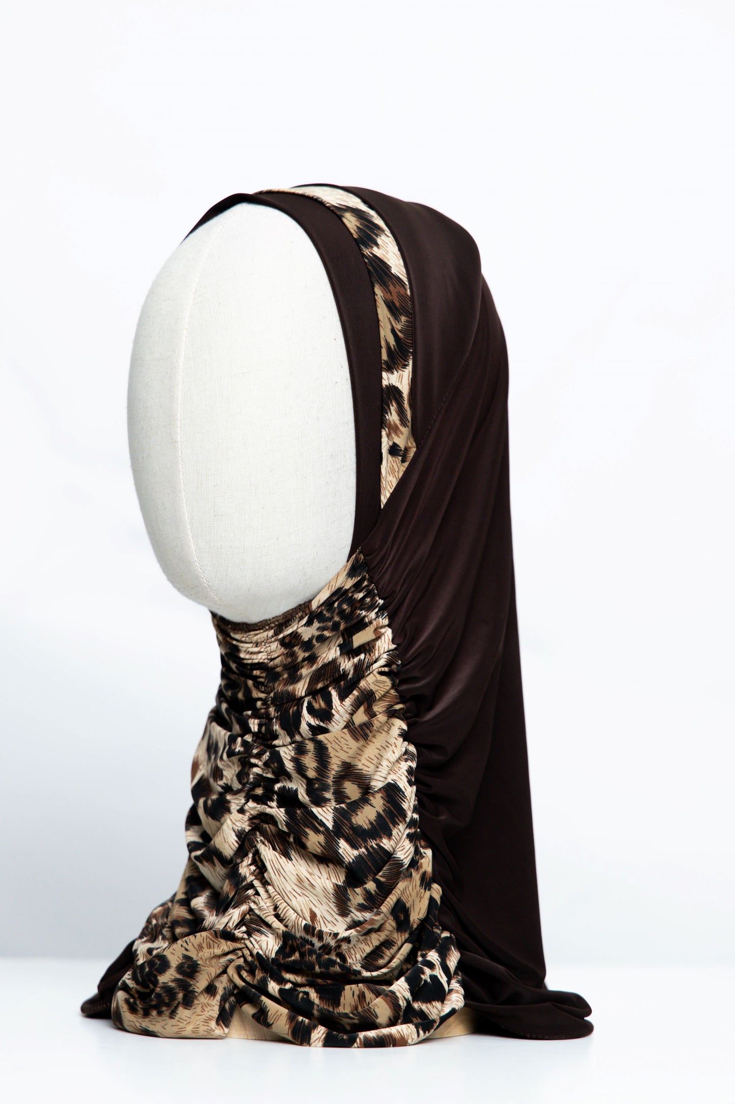 Printed Gathering Ready-made Hijab