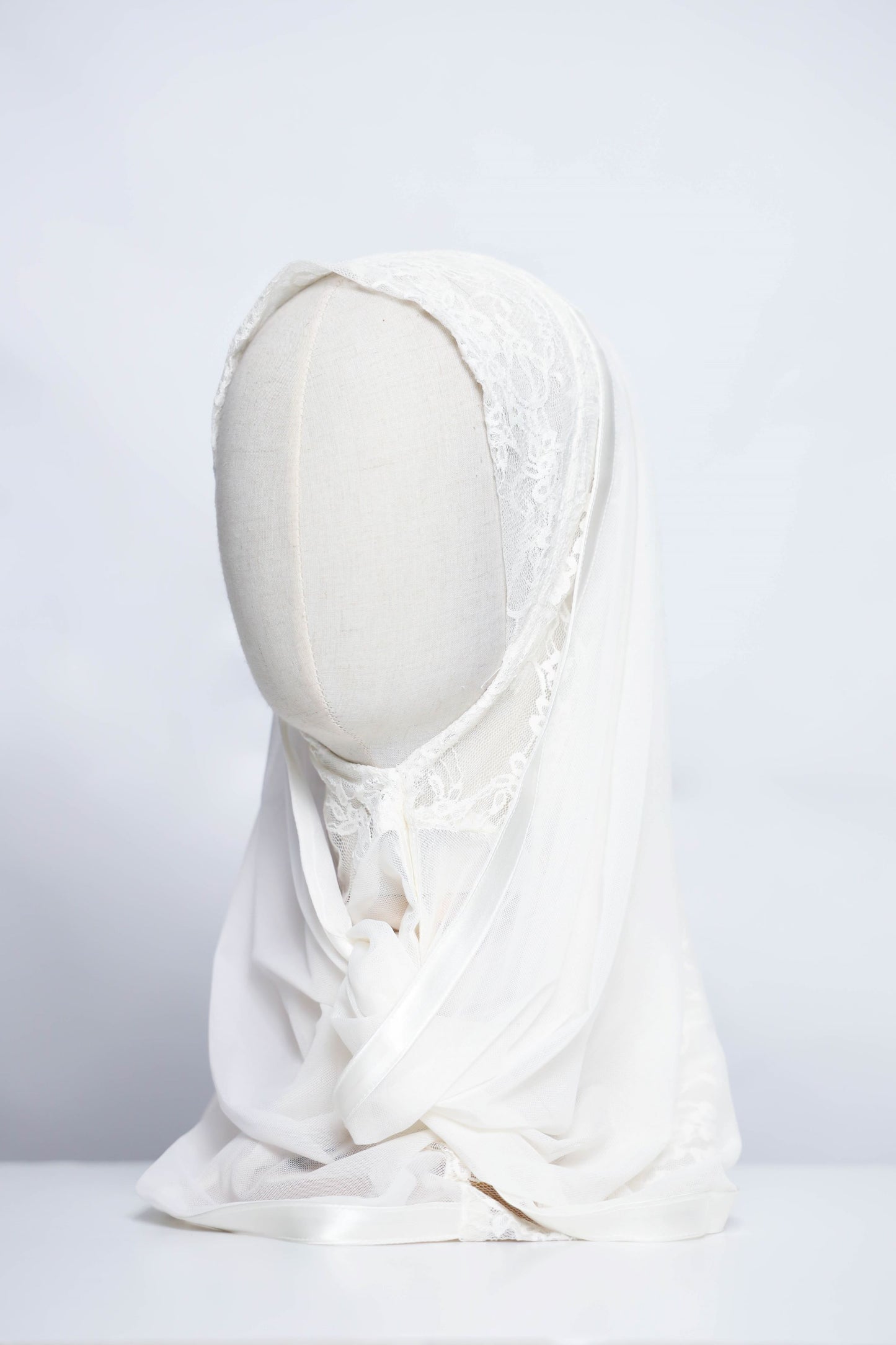 Lace Ready-made hijab