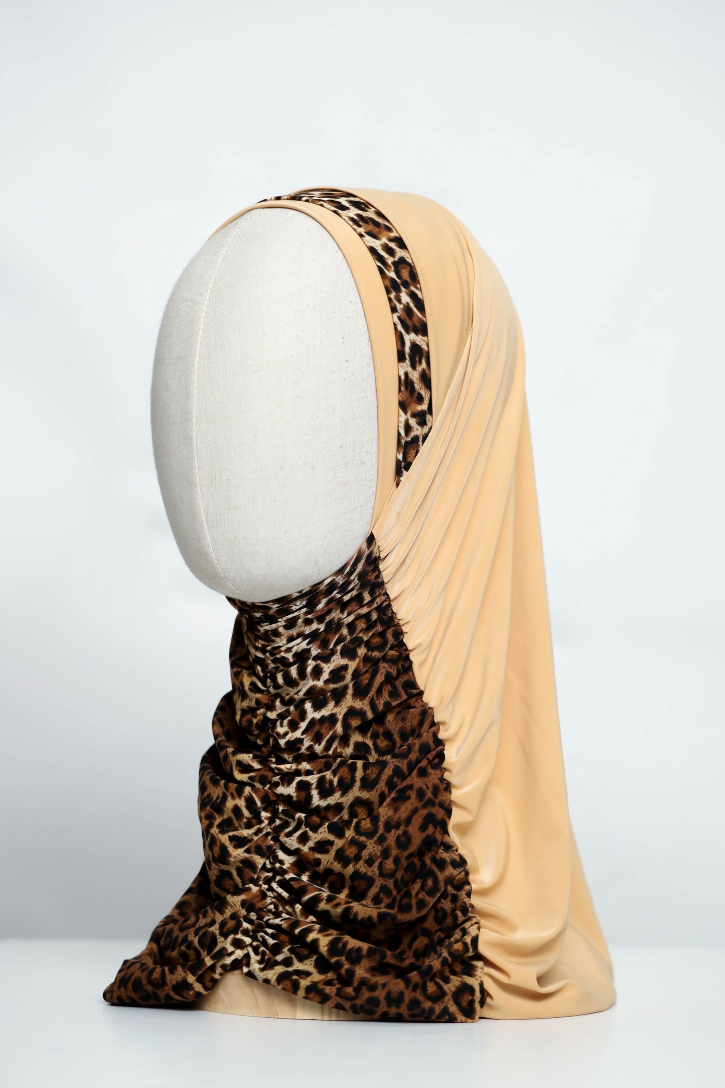Printed Gathering Ready-made Hijab