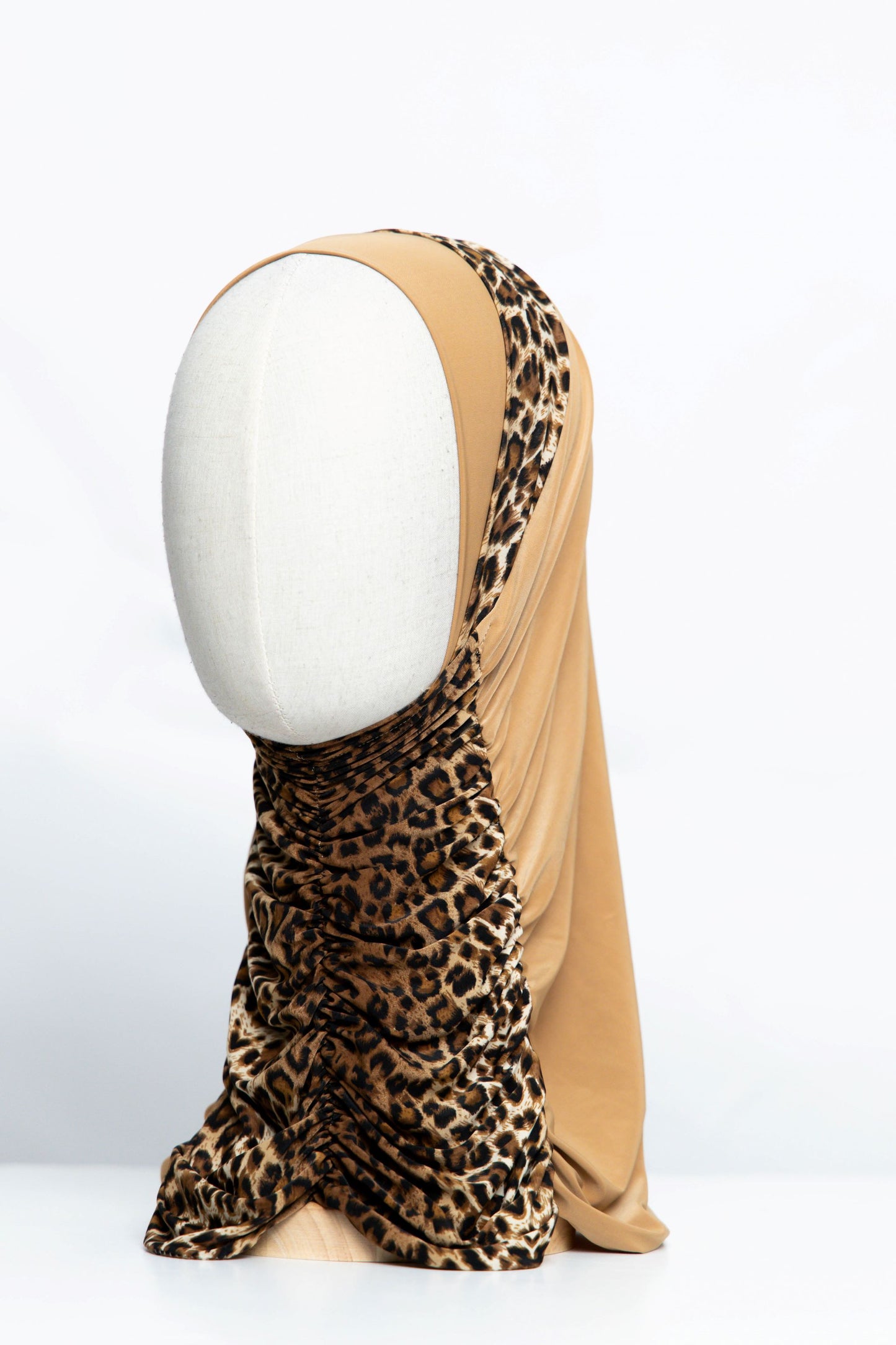 Printed Gathering Ready-made Hijab