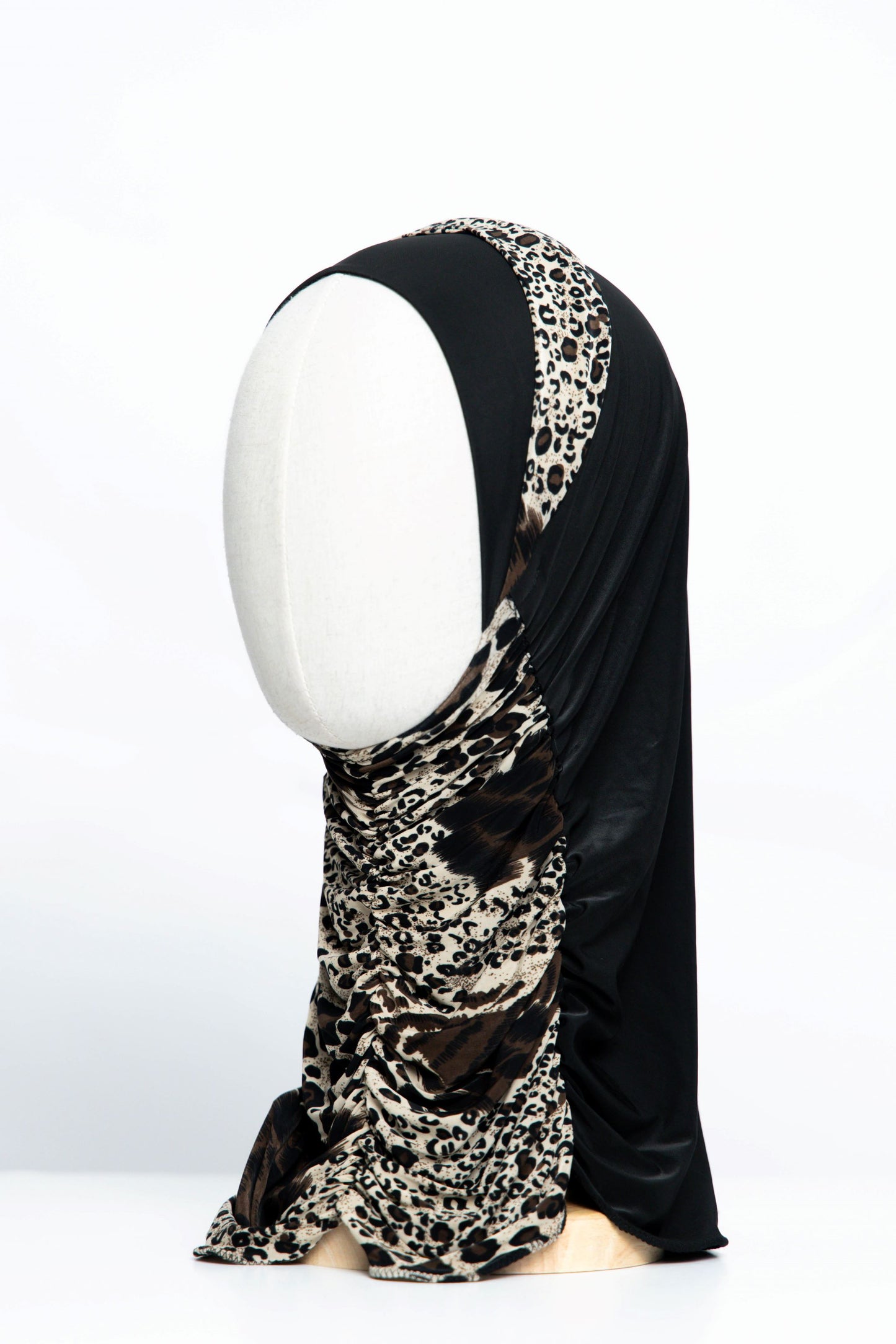 Printed Gathering Ready-made Hijab