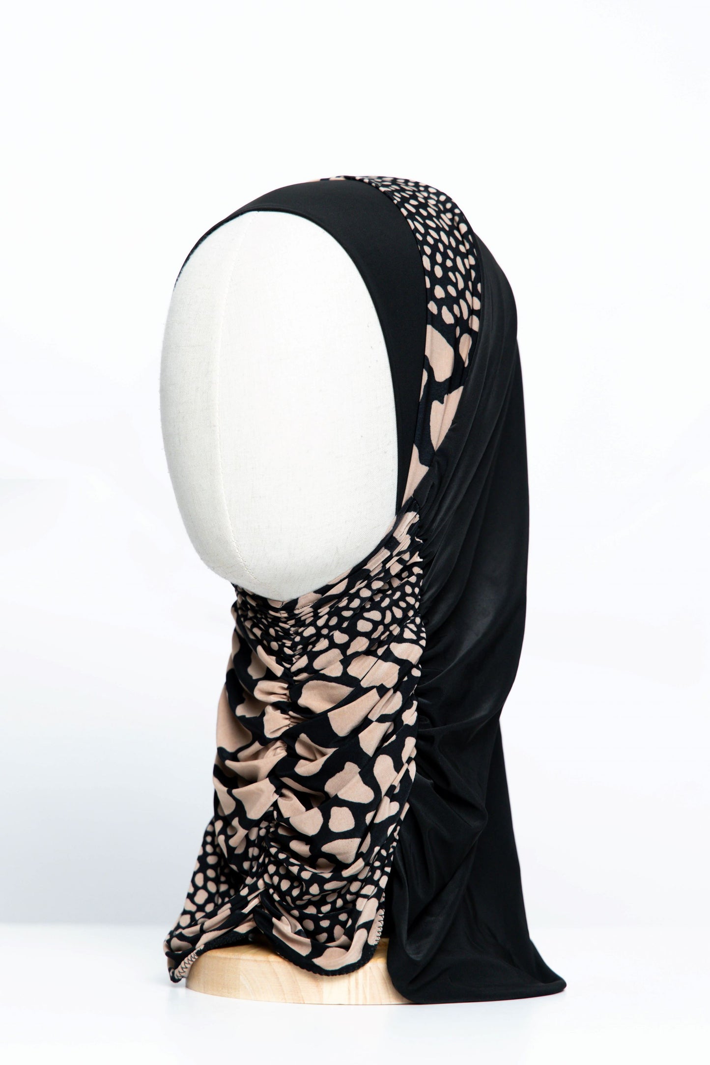 Printed Gathering Ready-made Hijab