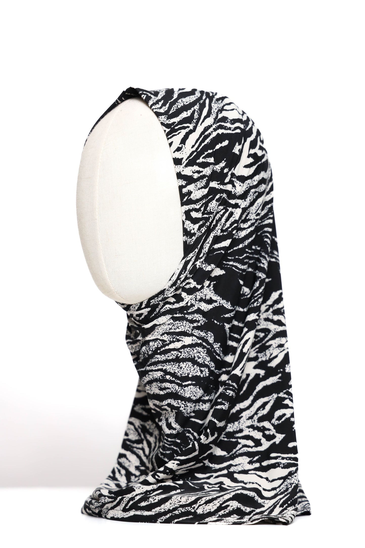 Printed Lycra Ready-made Hijab