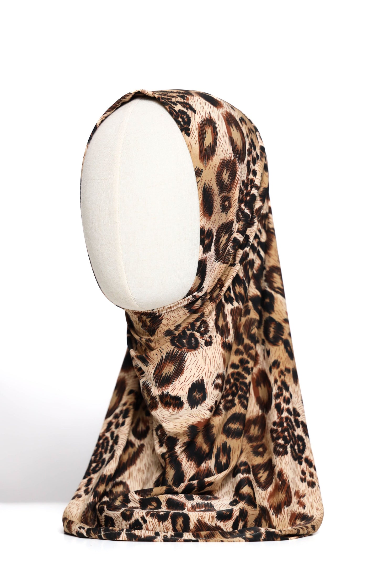 Printed Lycra Ready-made Hijab