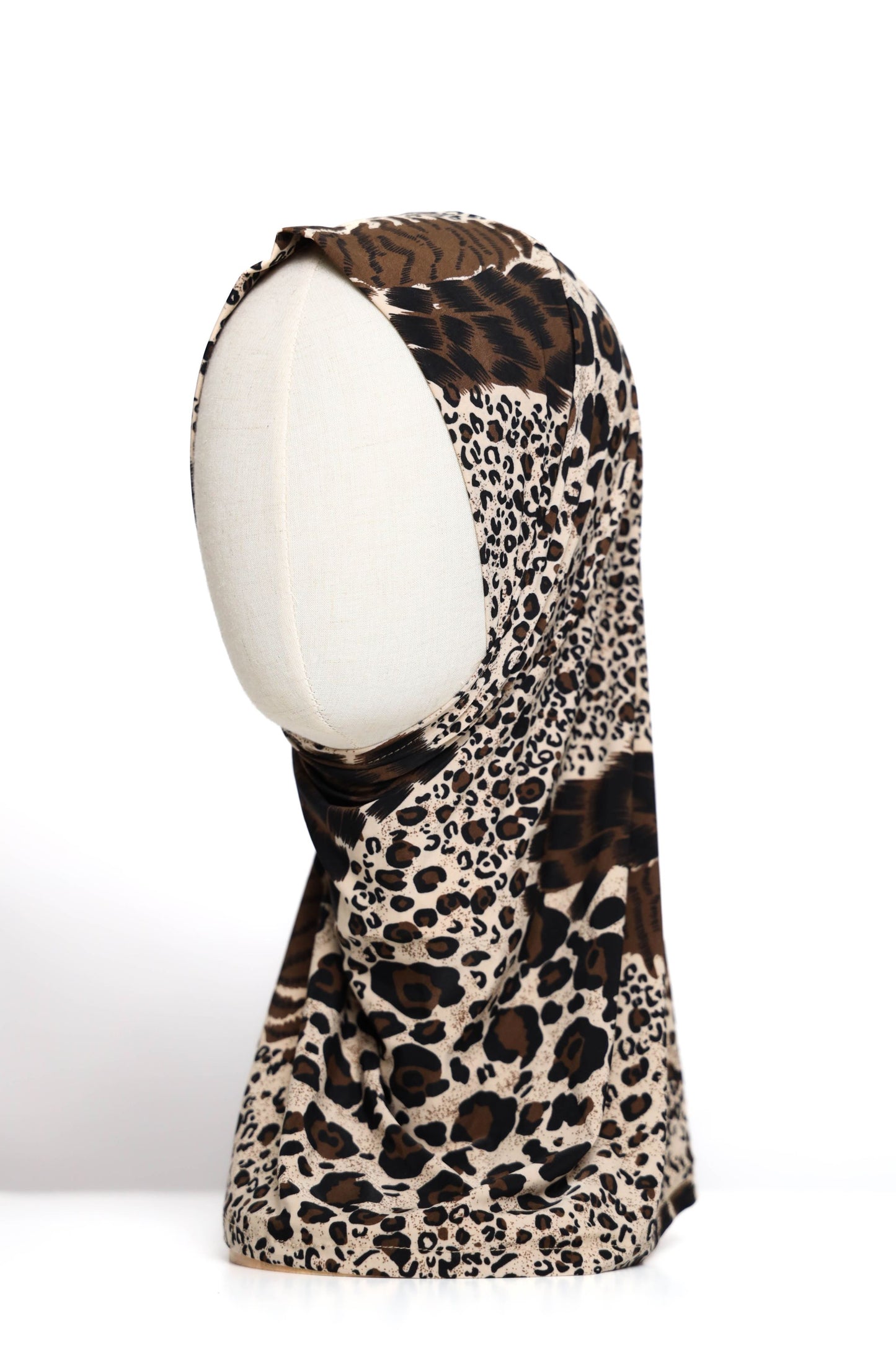 Printed Lycra Ready-made Hijab