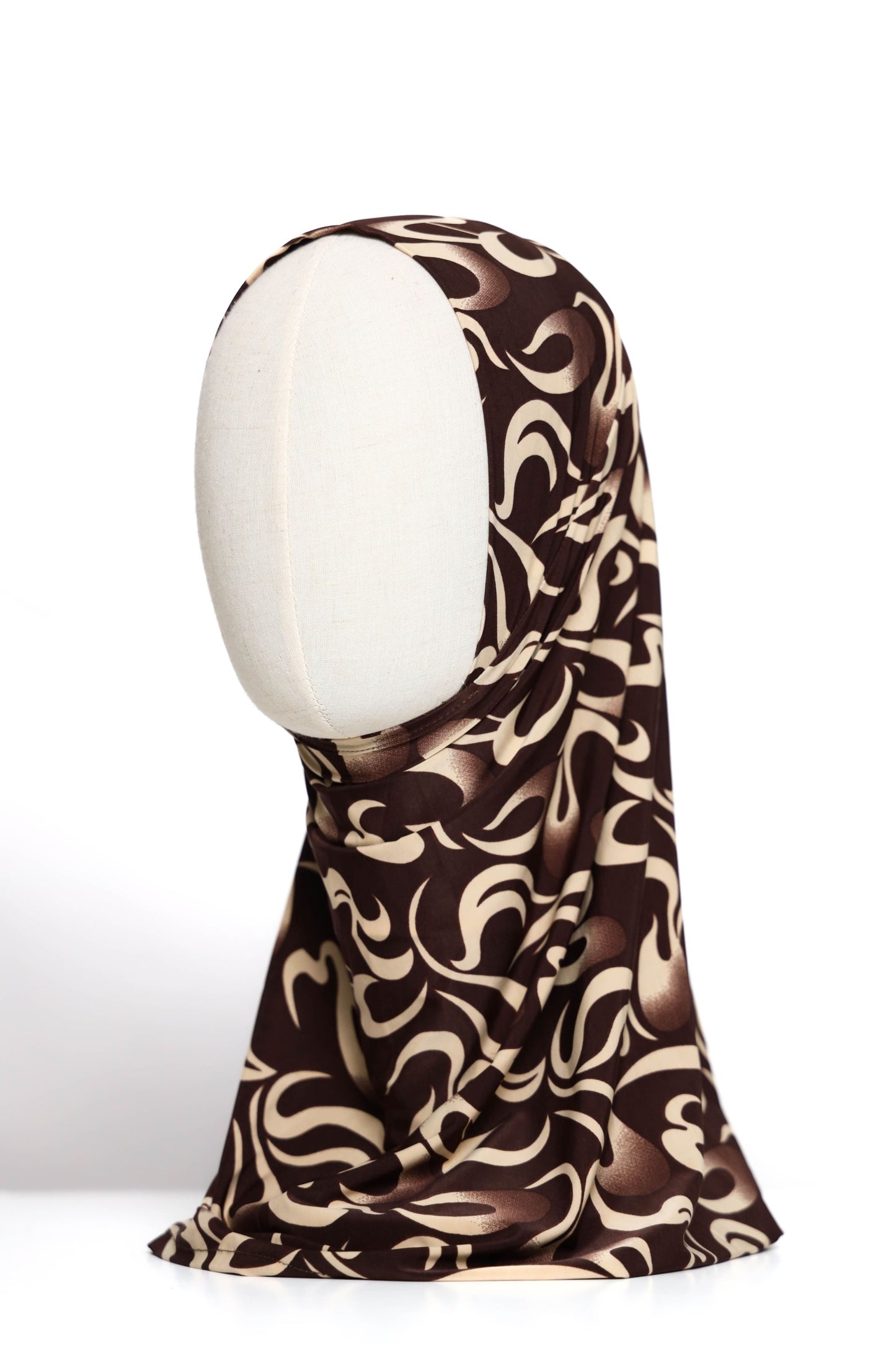 Printed Lycra Ready-made Hijab