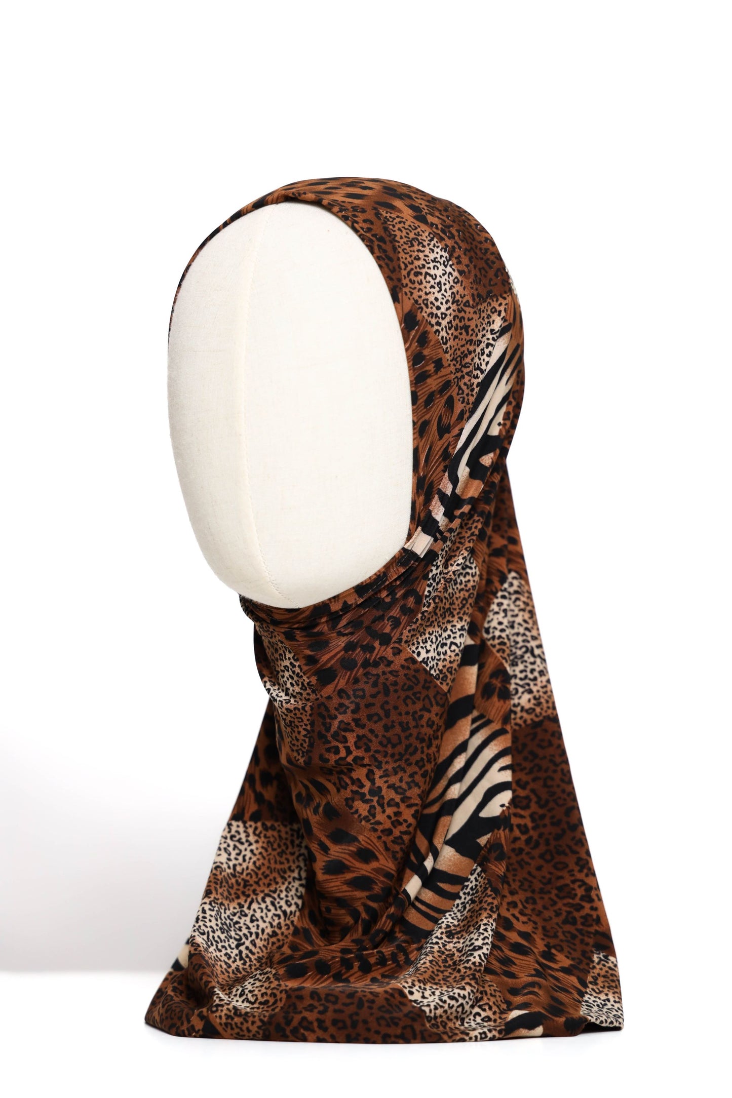 Printed Lycra Ready-made Hijab