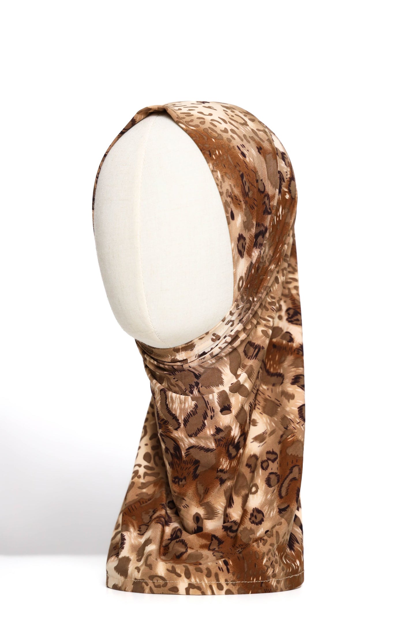 Printed Lycra Ready-made Hijab