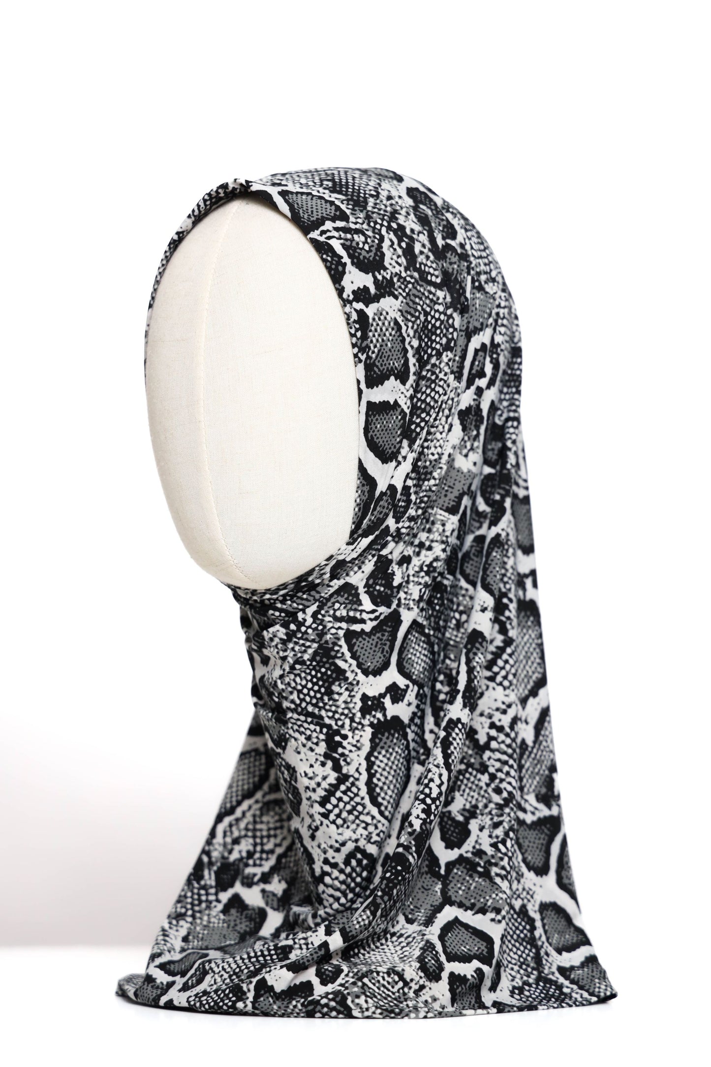 Printed Lycra Ready-made Hijab