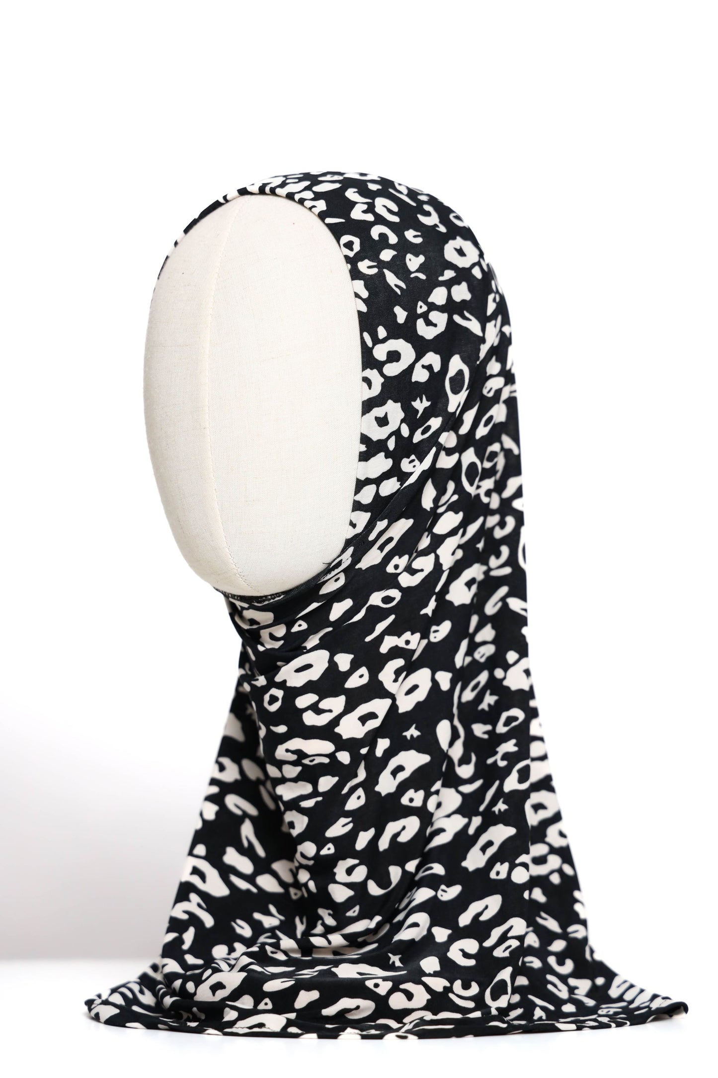 Printed Lycra Ready-made Hijab