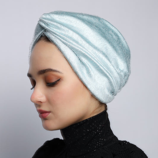 Satin twisted Turban