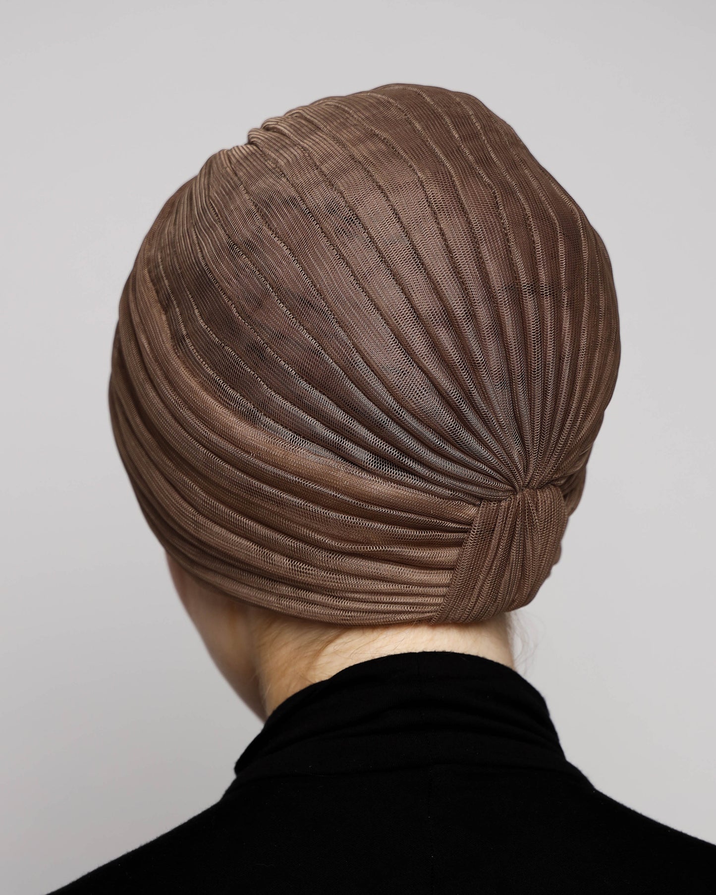 Tulle Pleats Turban