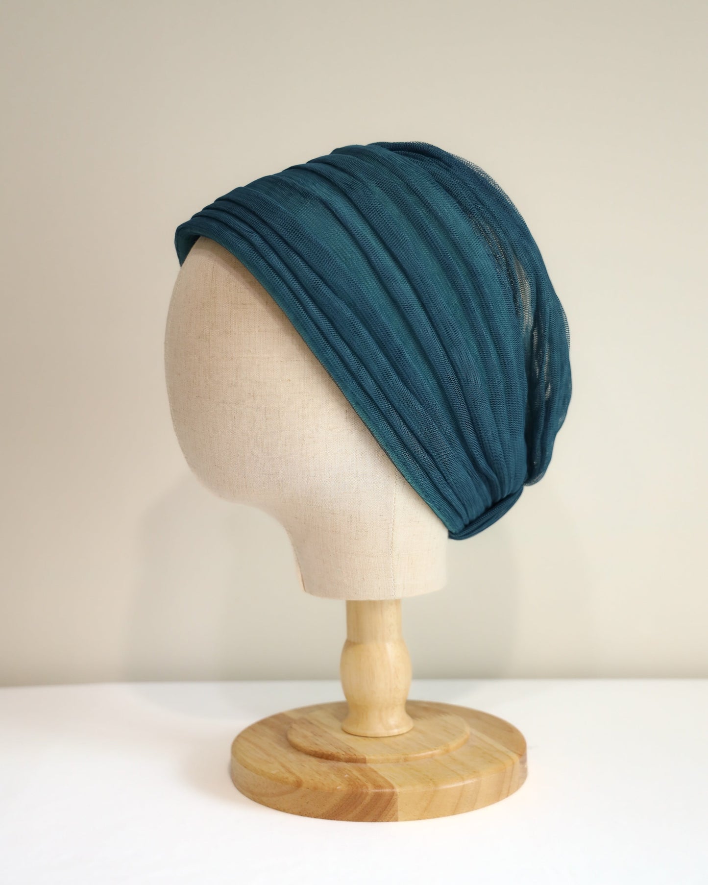 Tulle Pleats Turban