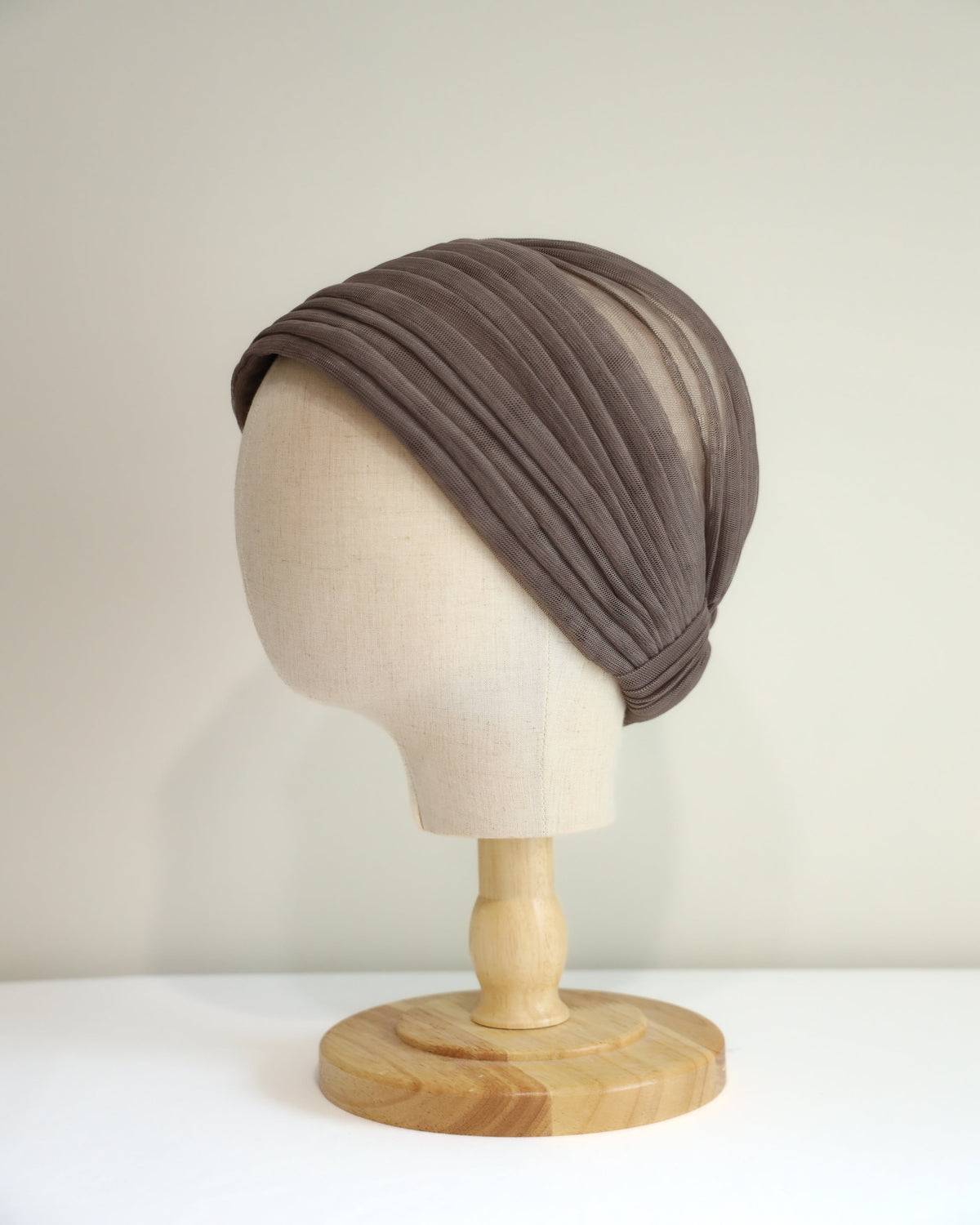 Tulle Pleats Turban