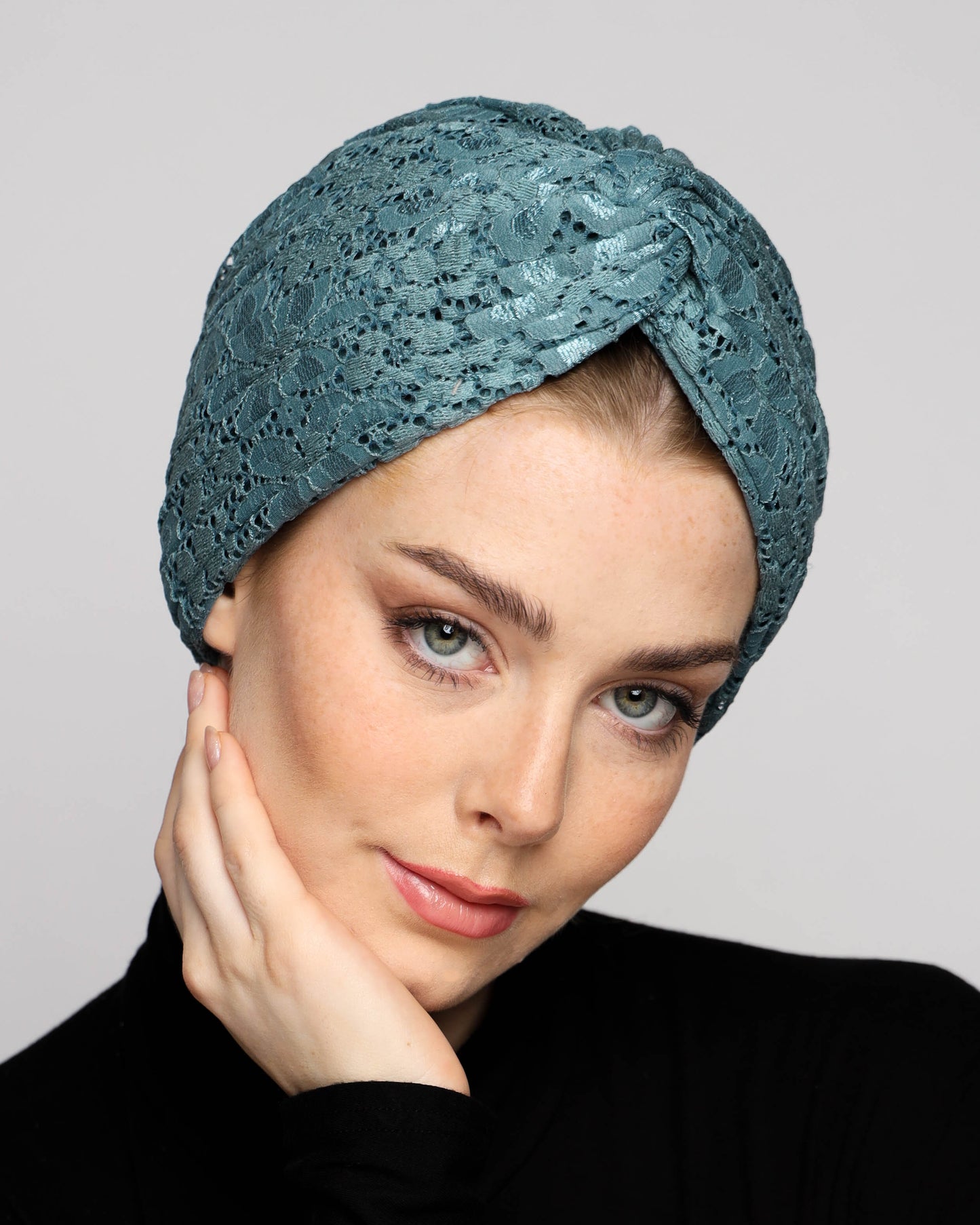Twisted Lace Turban