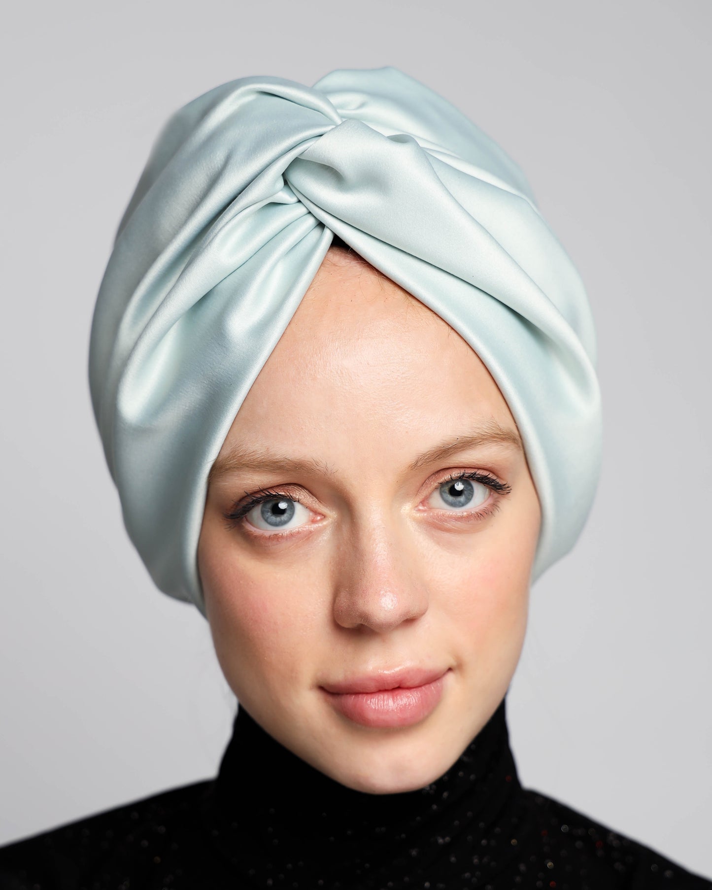 Twisted Satin Turban
