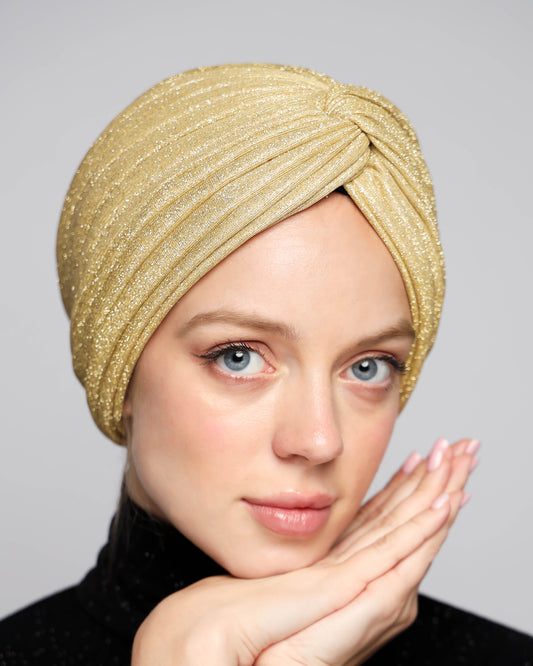 Sparkling Twisted Turban