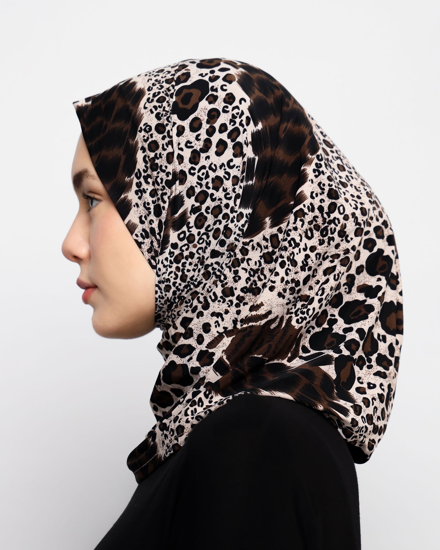 Printed Lycra Ready-made Hijab