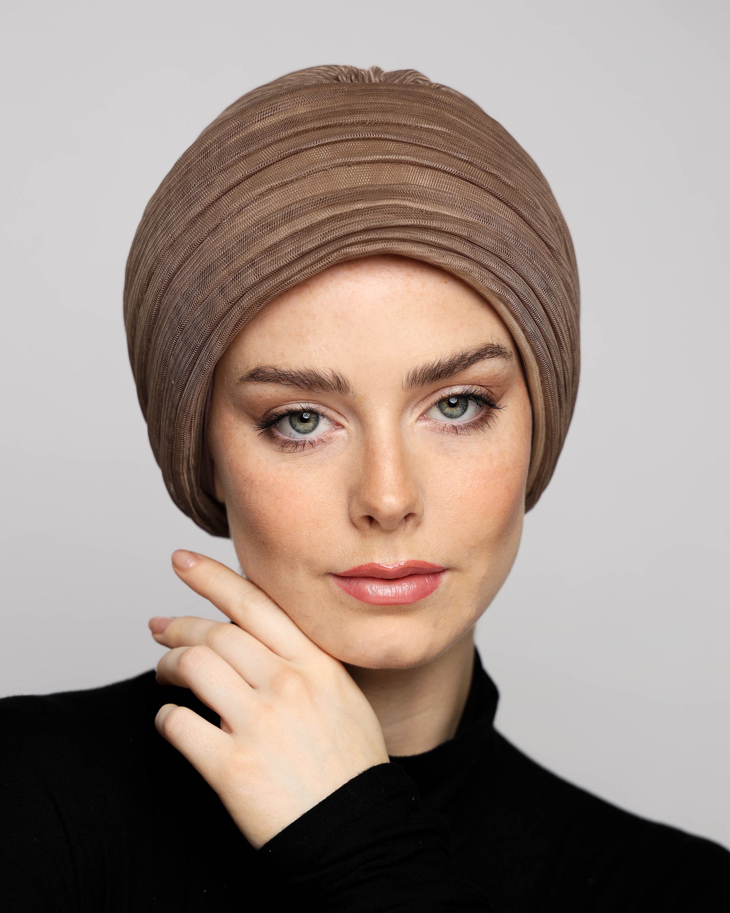 Tulle Pleats Turban