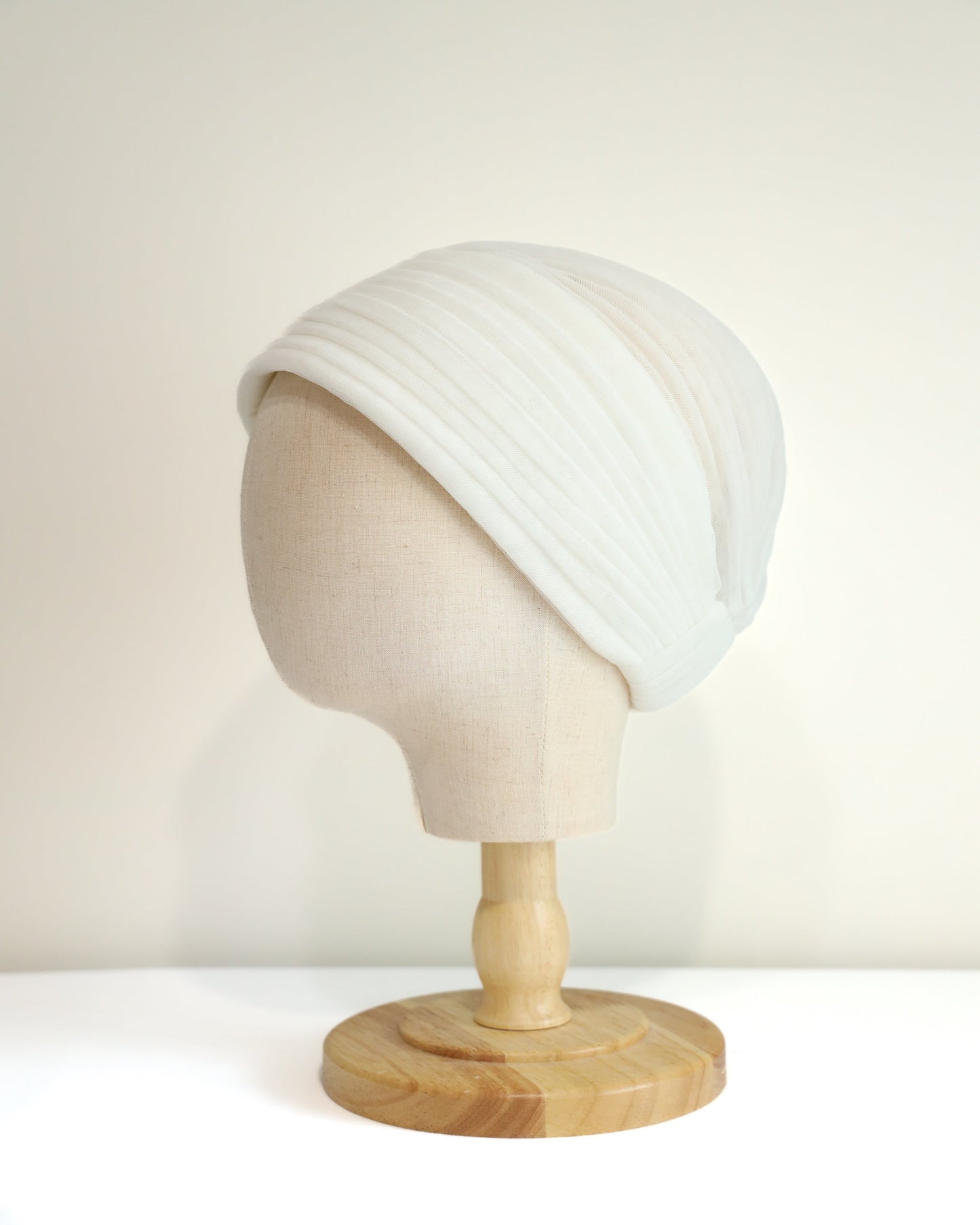 Tulle Pleats Turban