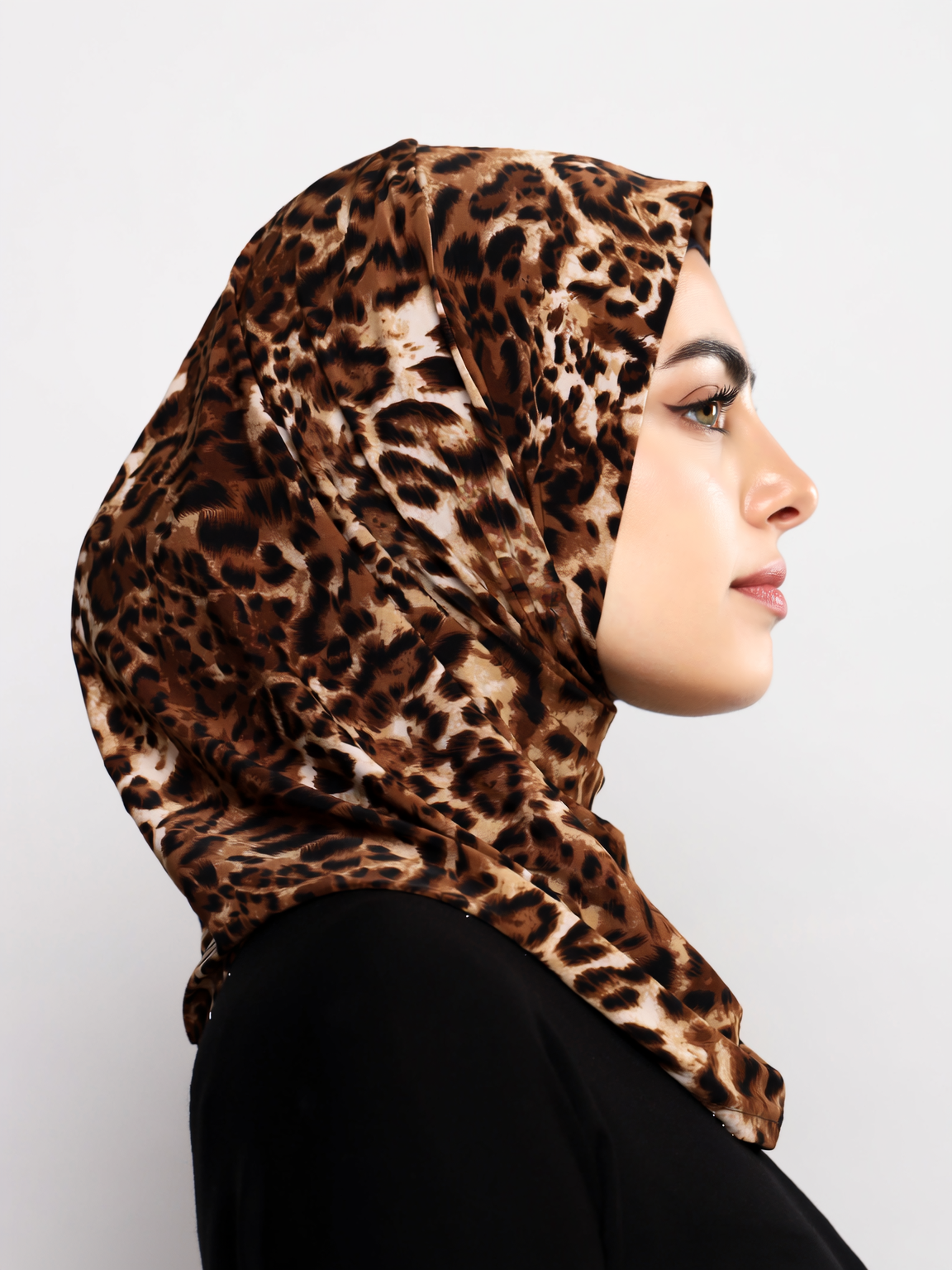 Printed Lycra Ready-made Hijab
