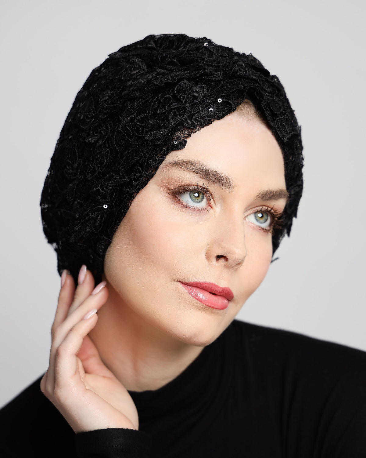 Black Gupier Turban