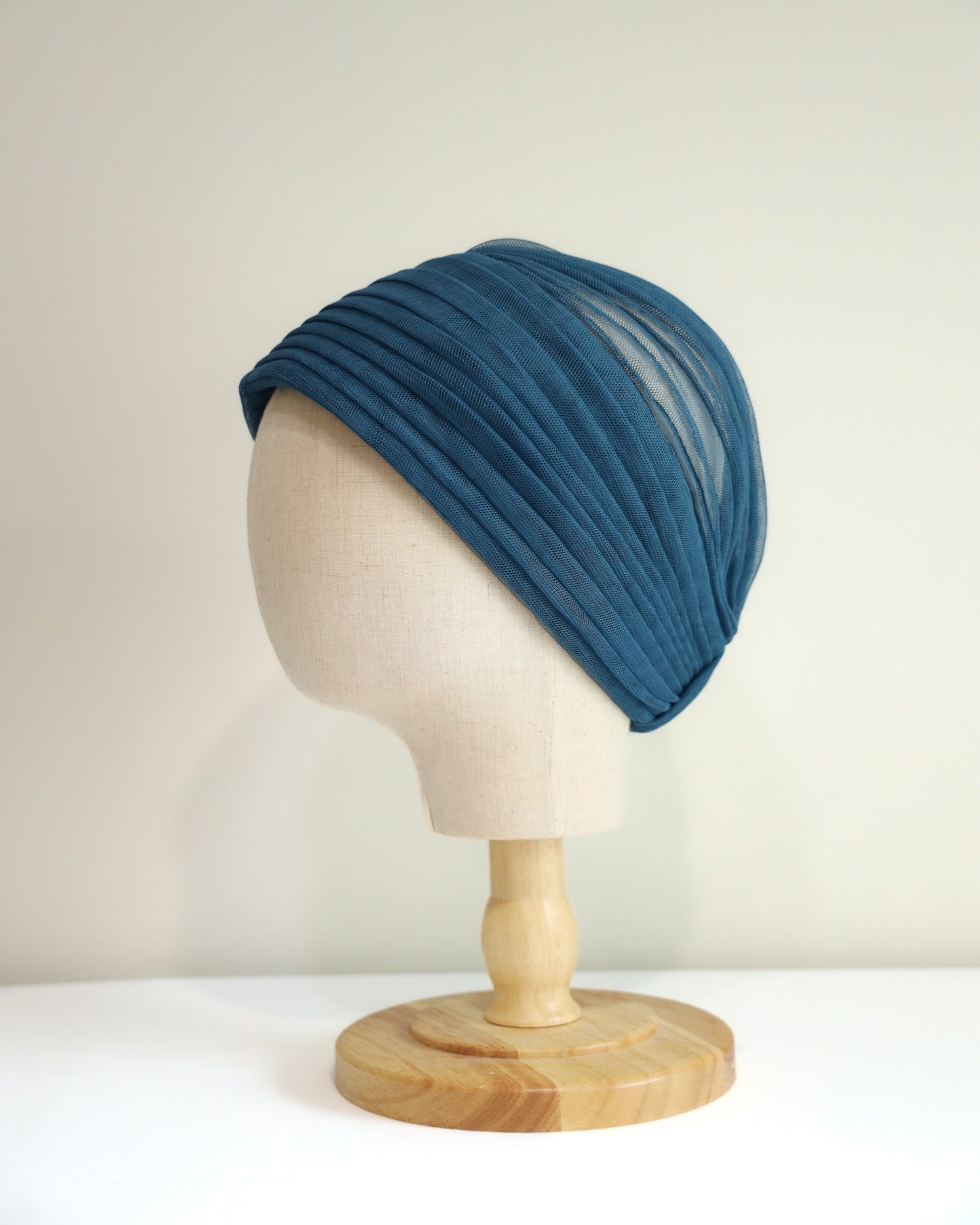 Tulle Pleats Turban