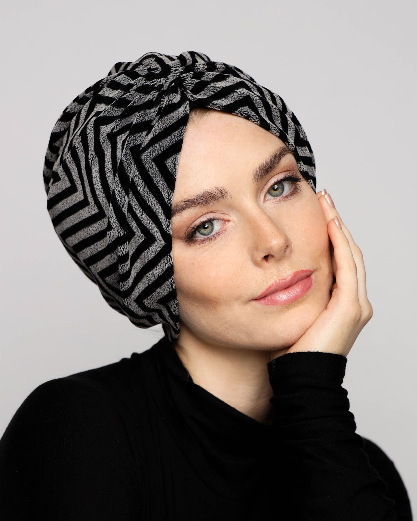 Gathering wool turban