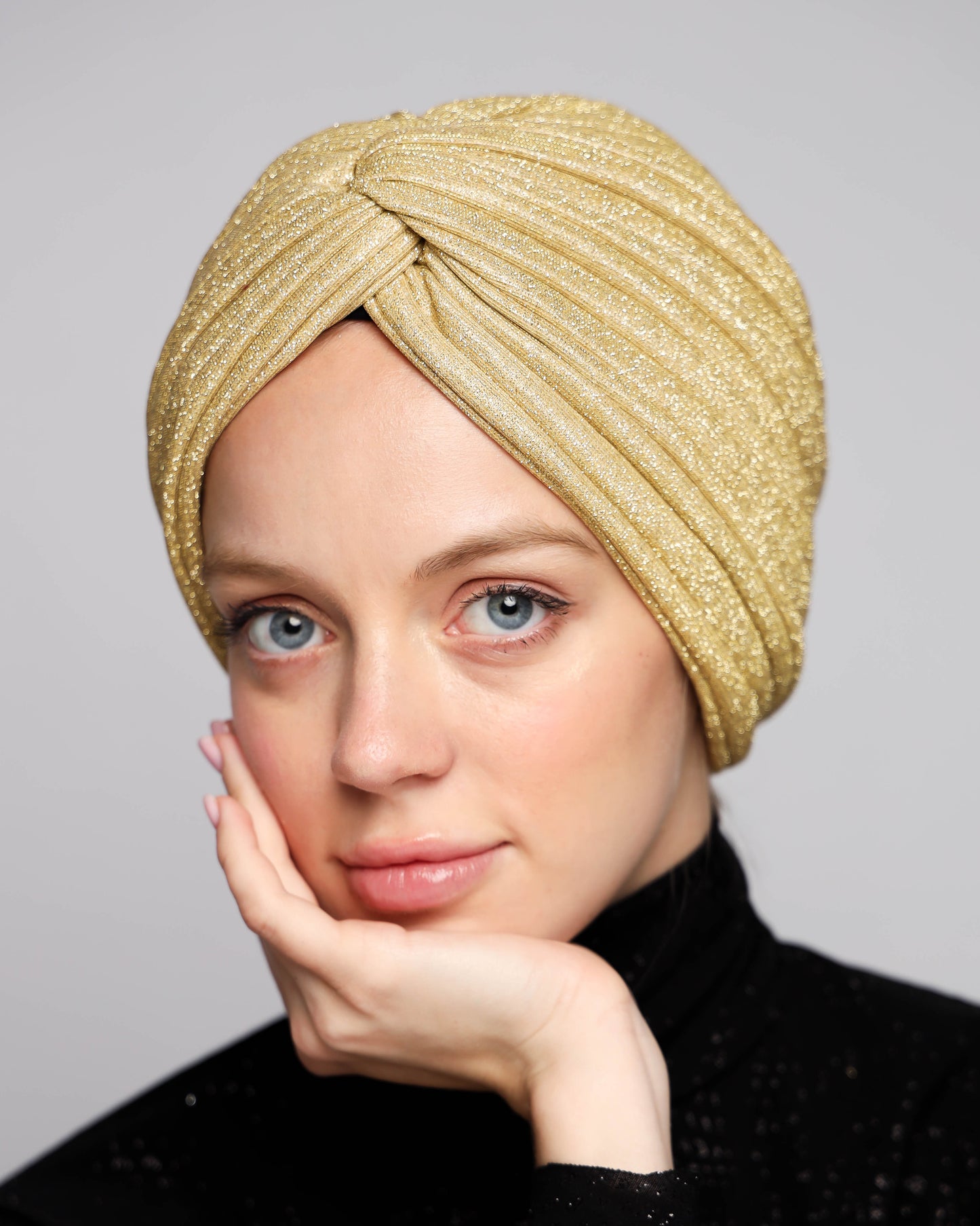 Sparkling Twisted Turban