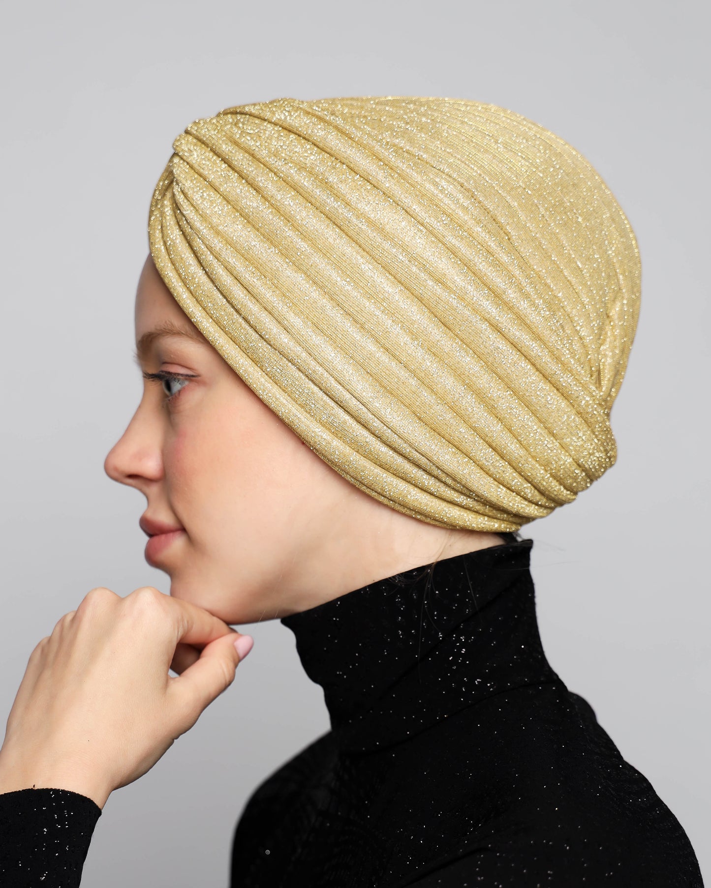 Sparkling Twisted Turban
