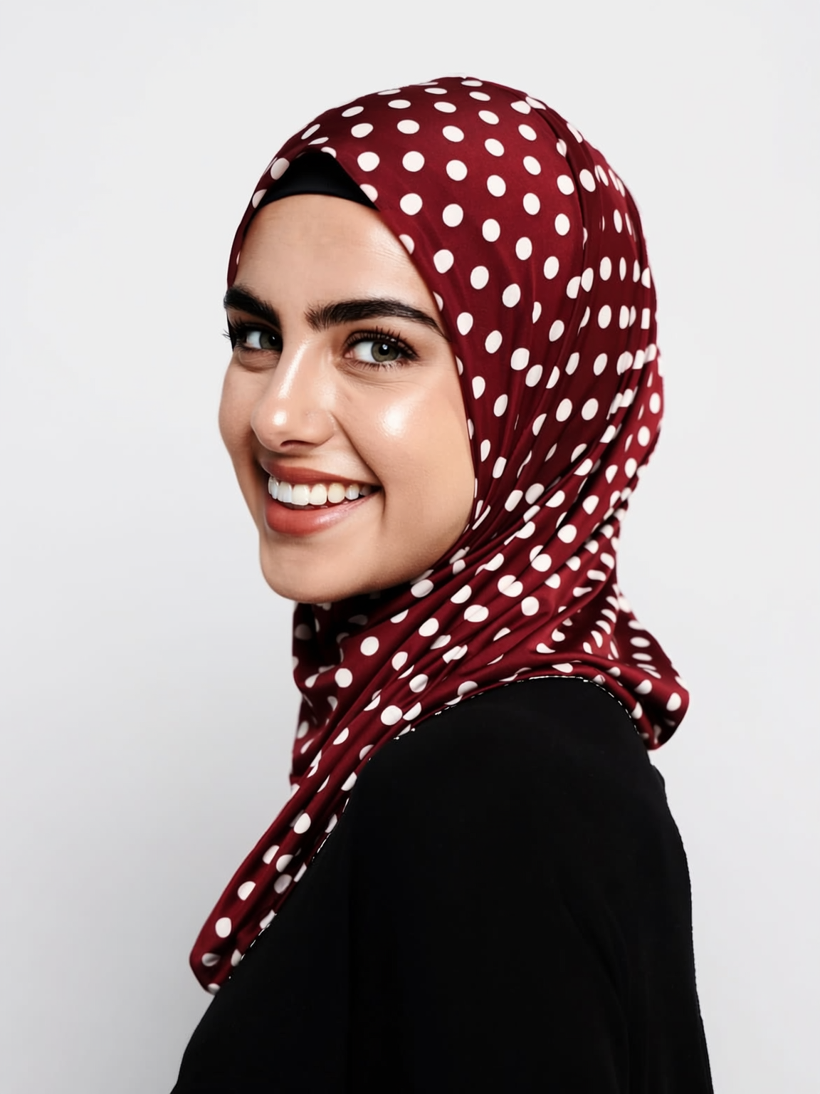 Printed Lycra Ready-made Hijab