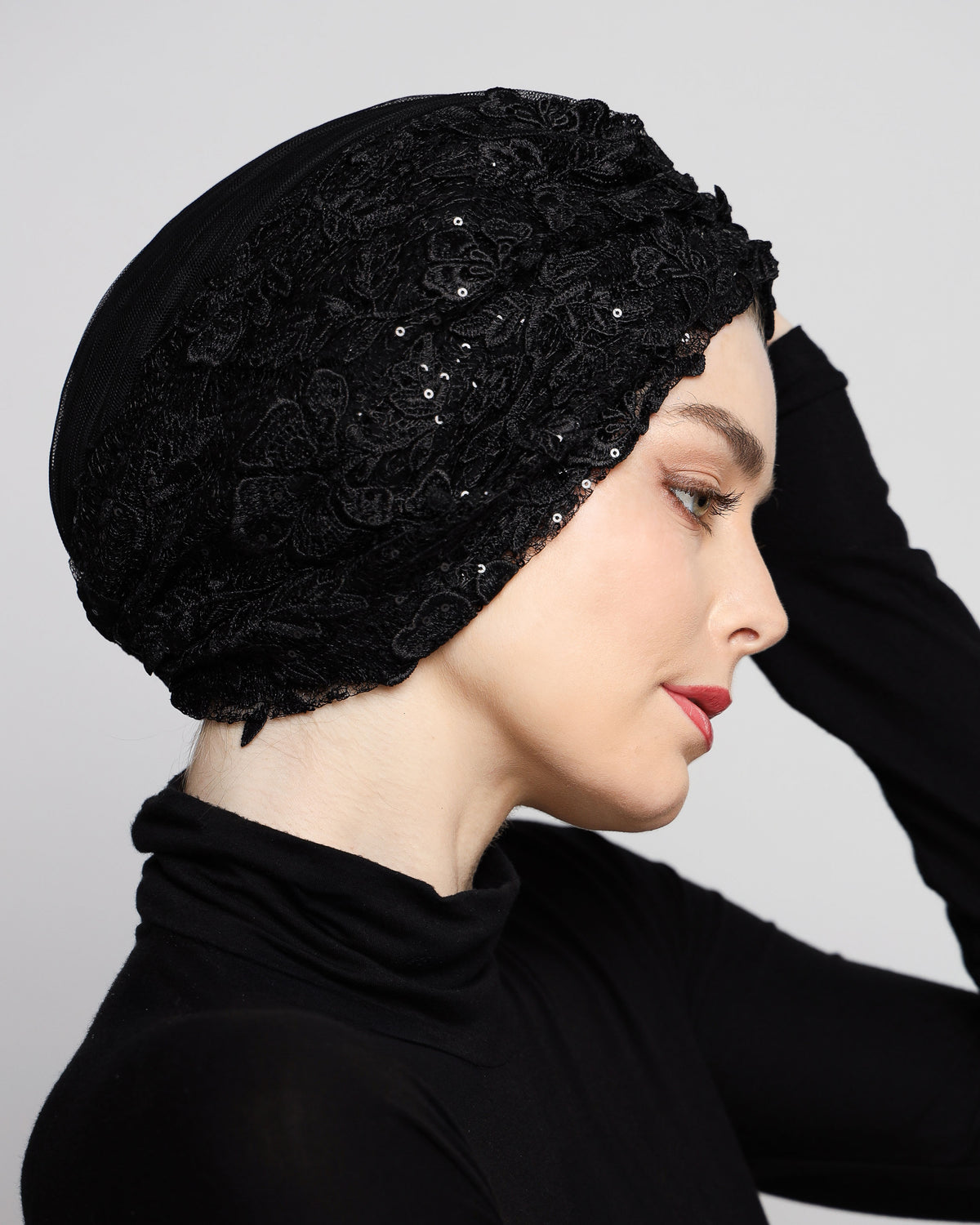 Black Gupier Turban