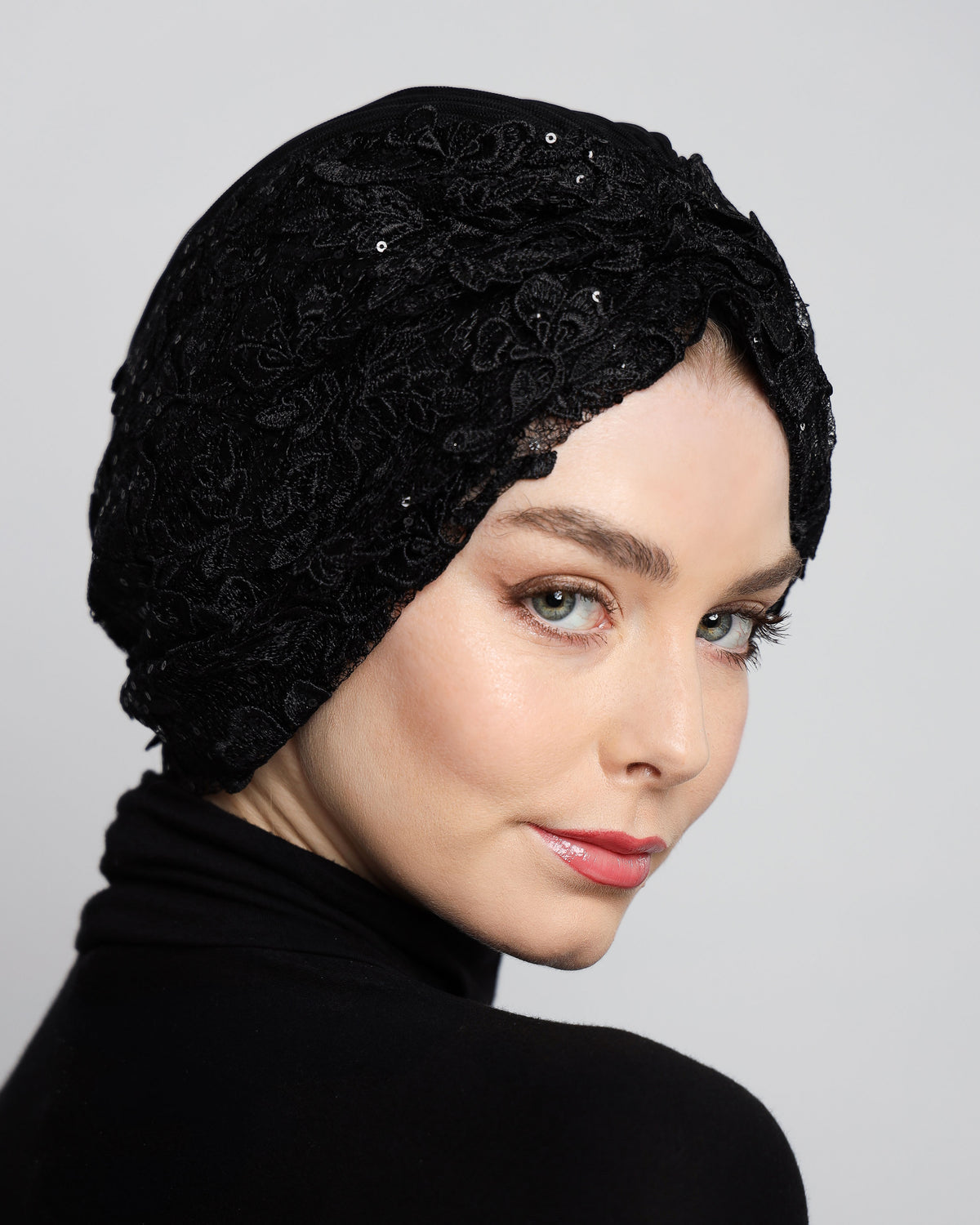 Black Gupier Turban