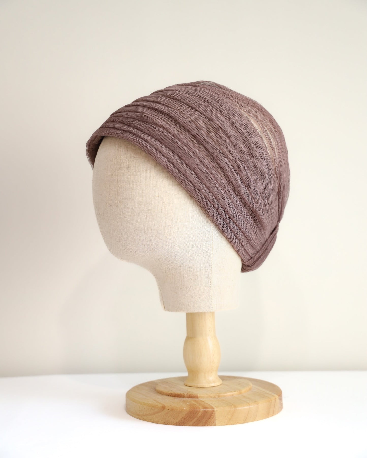 Tulle Pleats Turban
