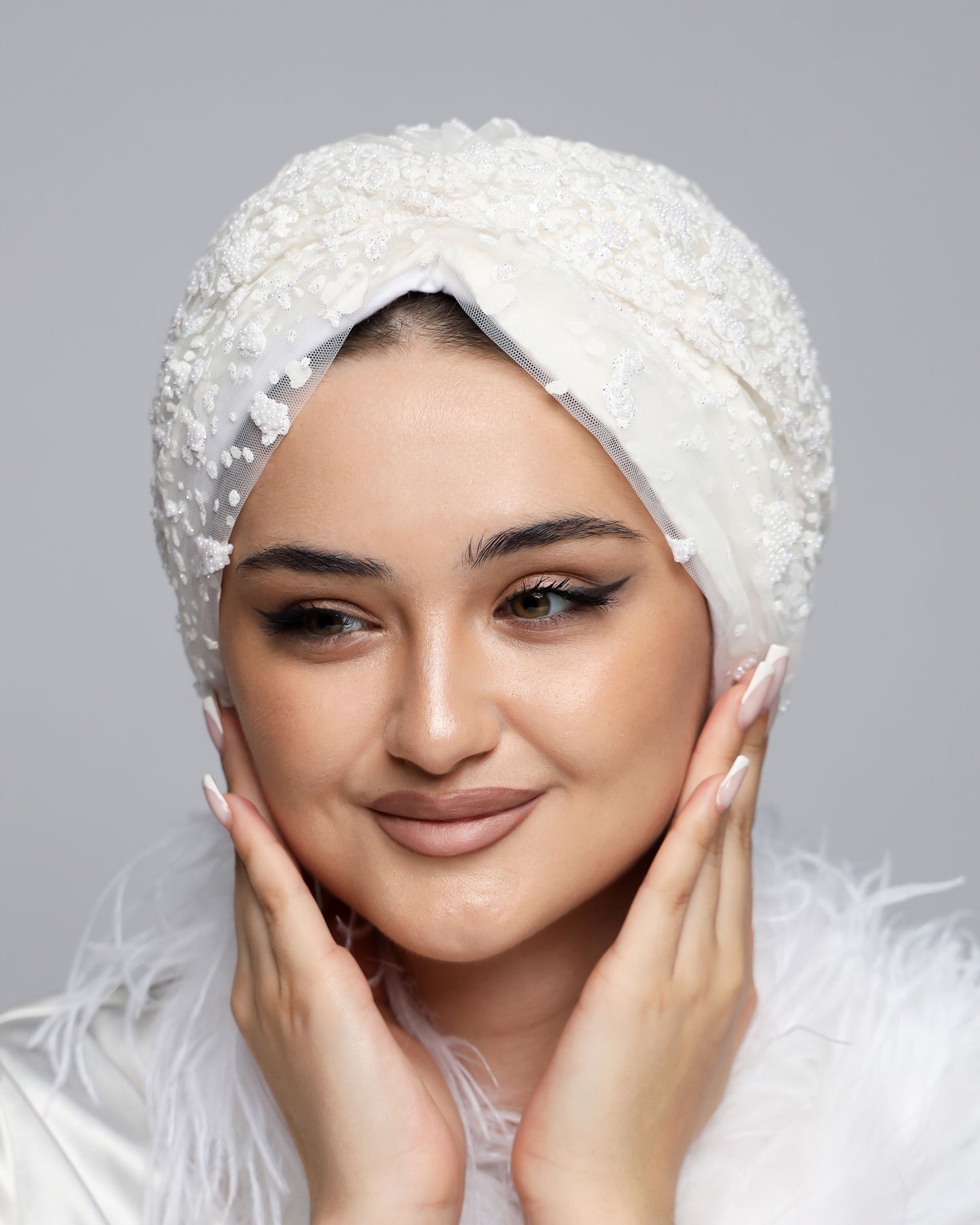 Bridal Dramatic Nature Turban